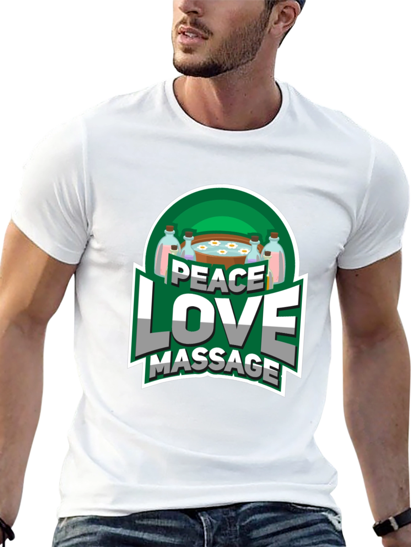 Peace Love Massage T-Shirt