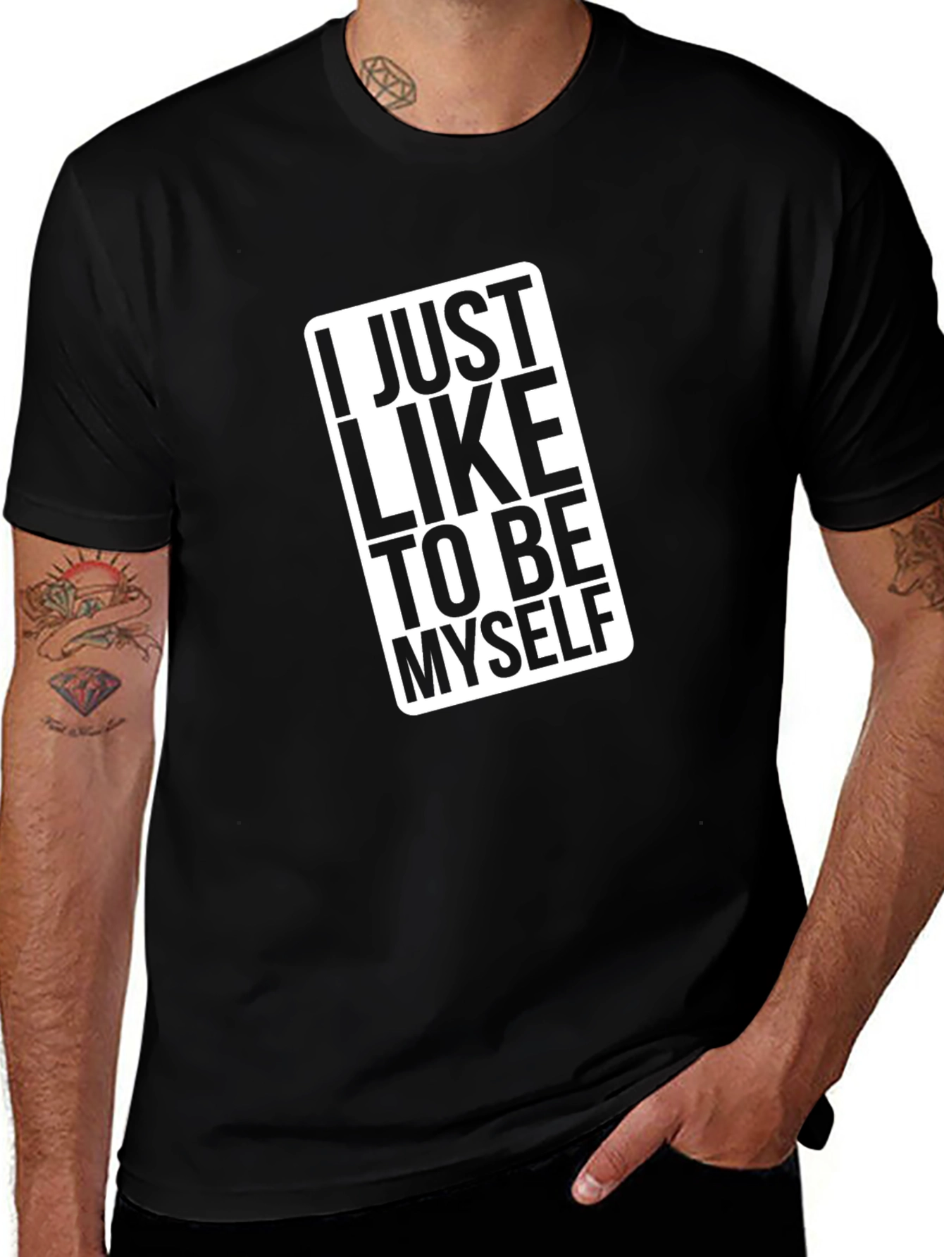 I Just Like To Be Myself T-Shirt