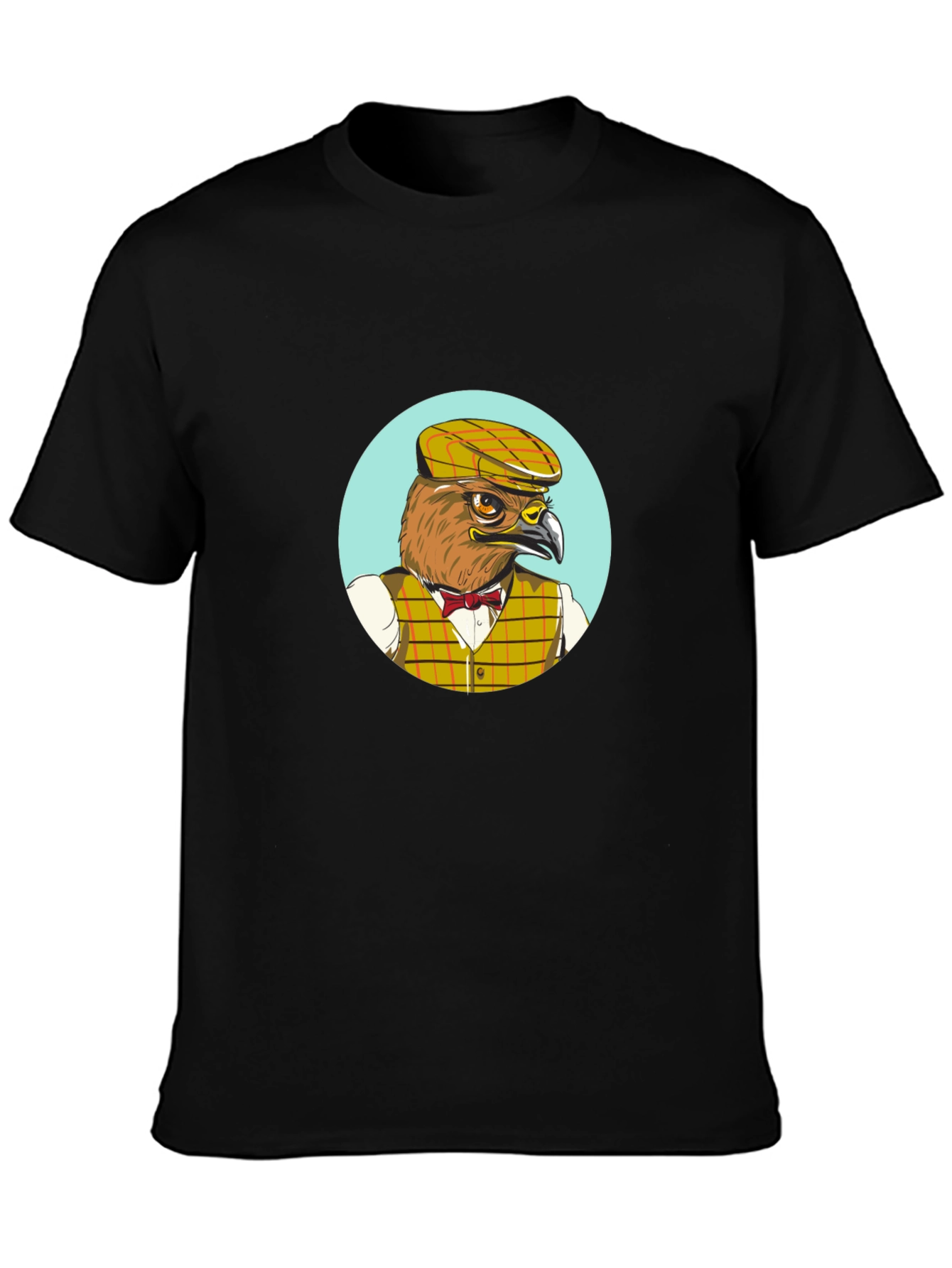 Dapper Bird T-Shirt - Unique Character Design