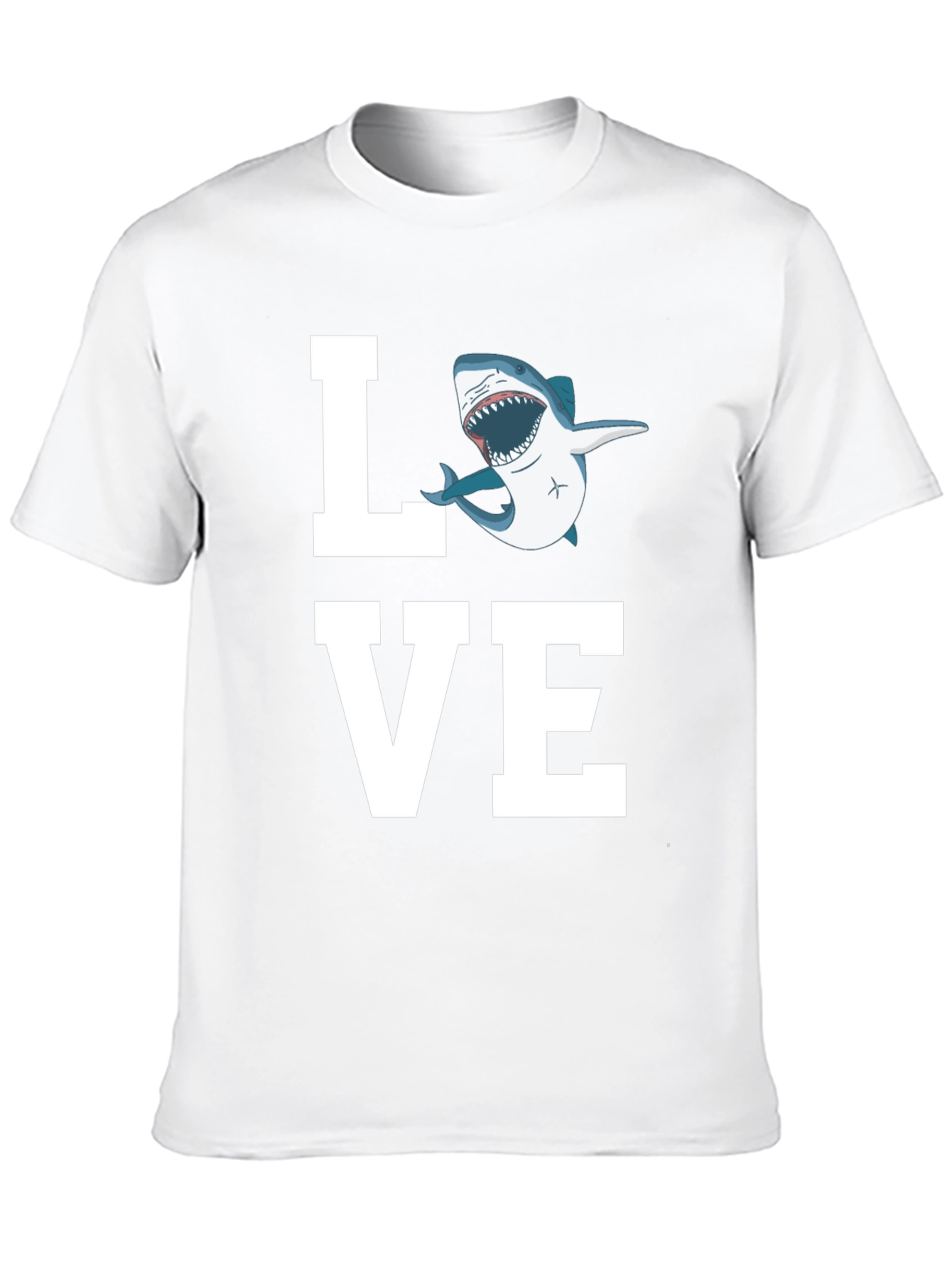 Love Shark T-Shirt - Great White Tee
