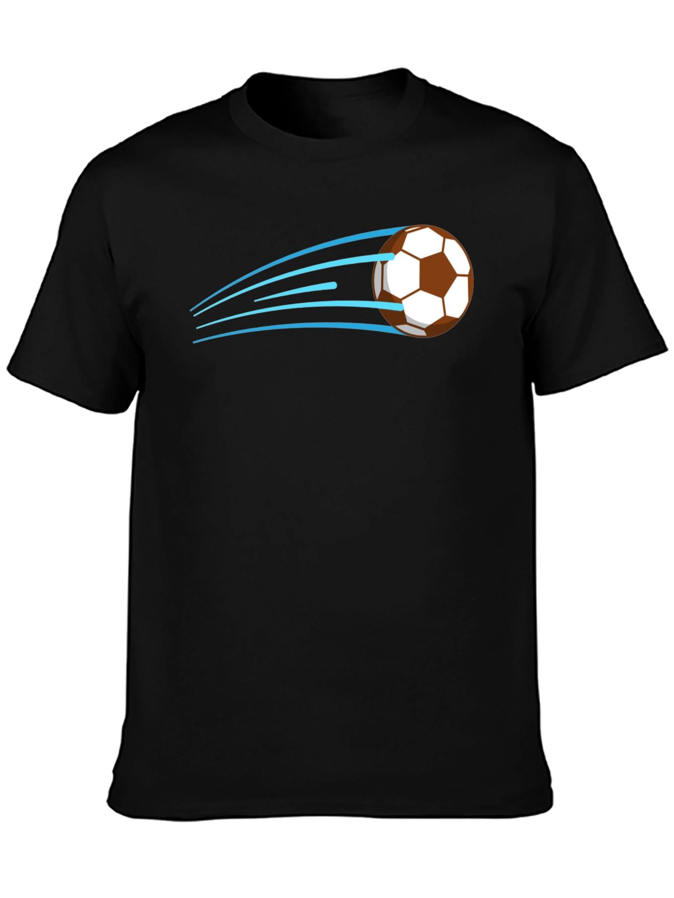 Soccer Ball Speed Graphic Tee