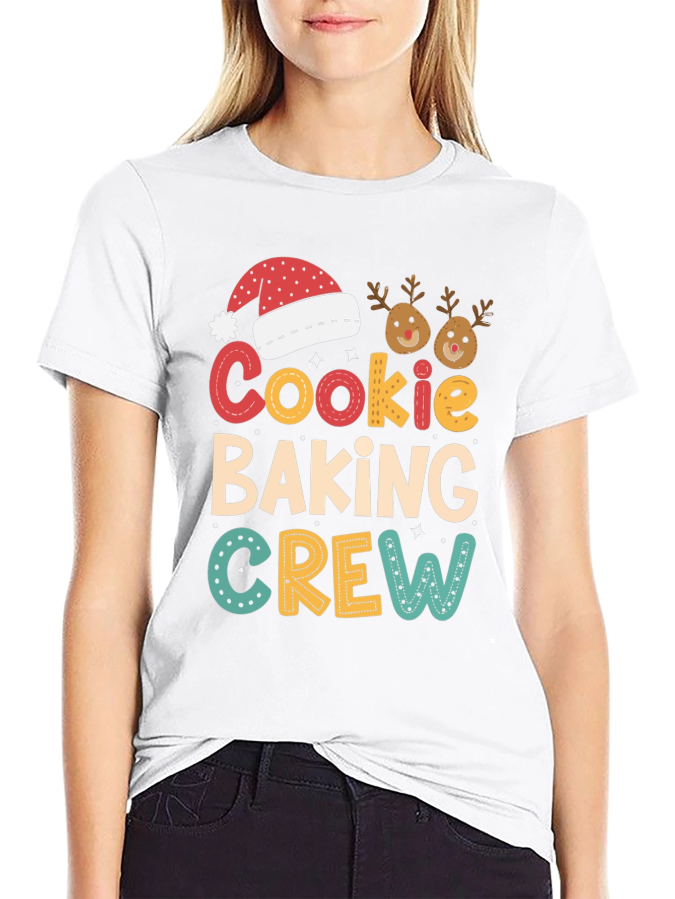 Cookie Baking Crew Christmas T-Shirt