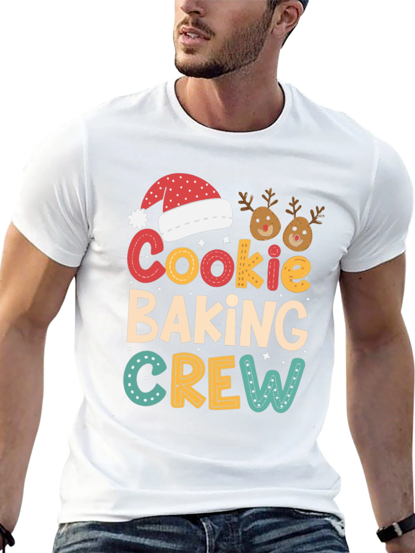 Cookie Baking Crew Christmas T-Shirt