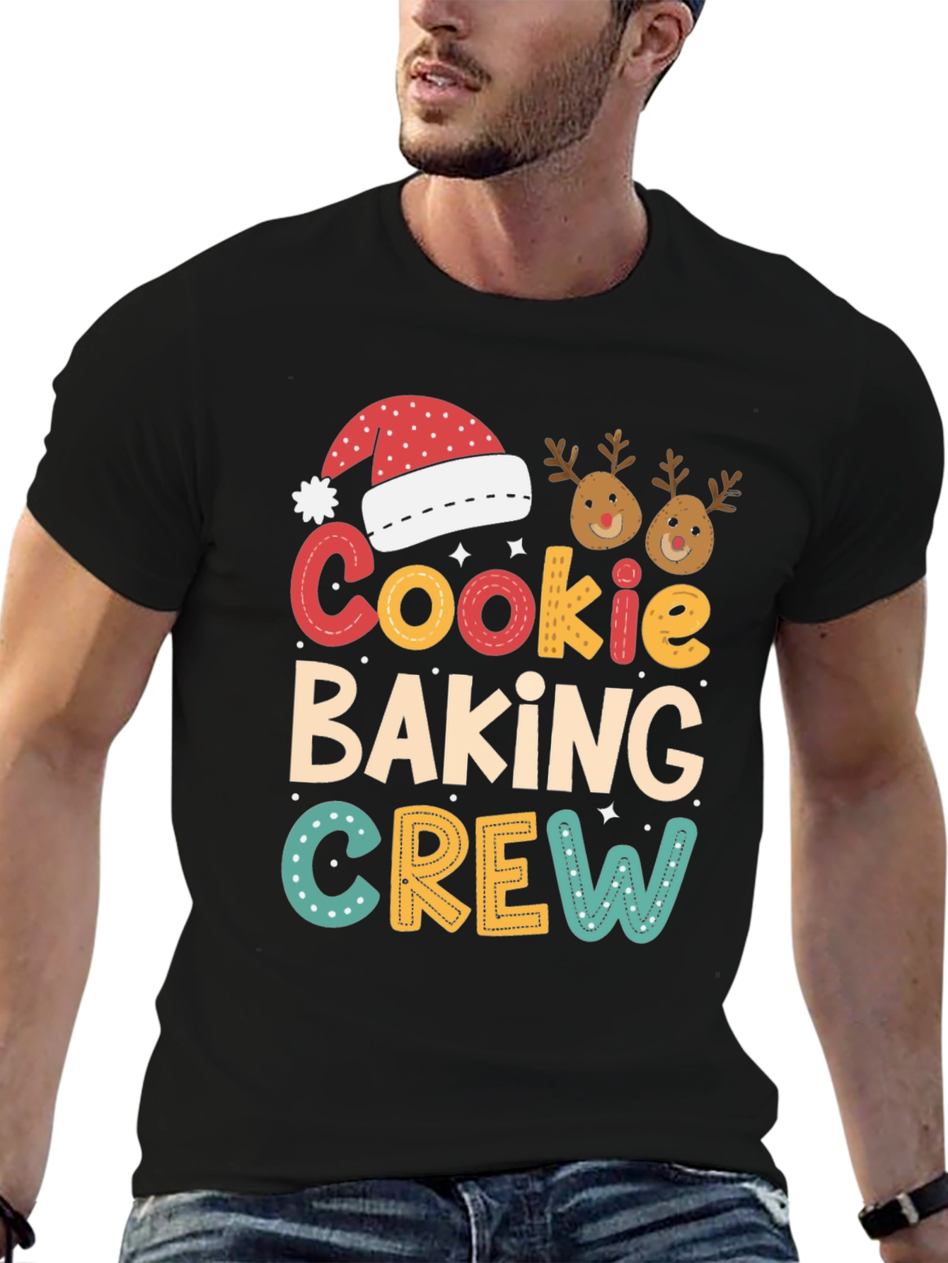 Cookie Baking Crew Christmas T-Shirt