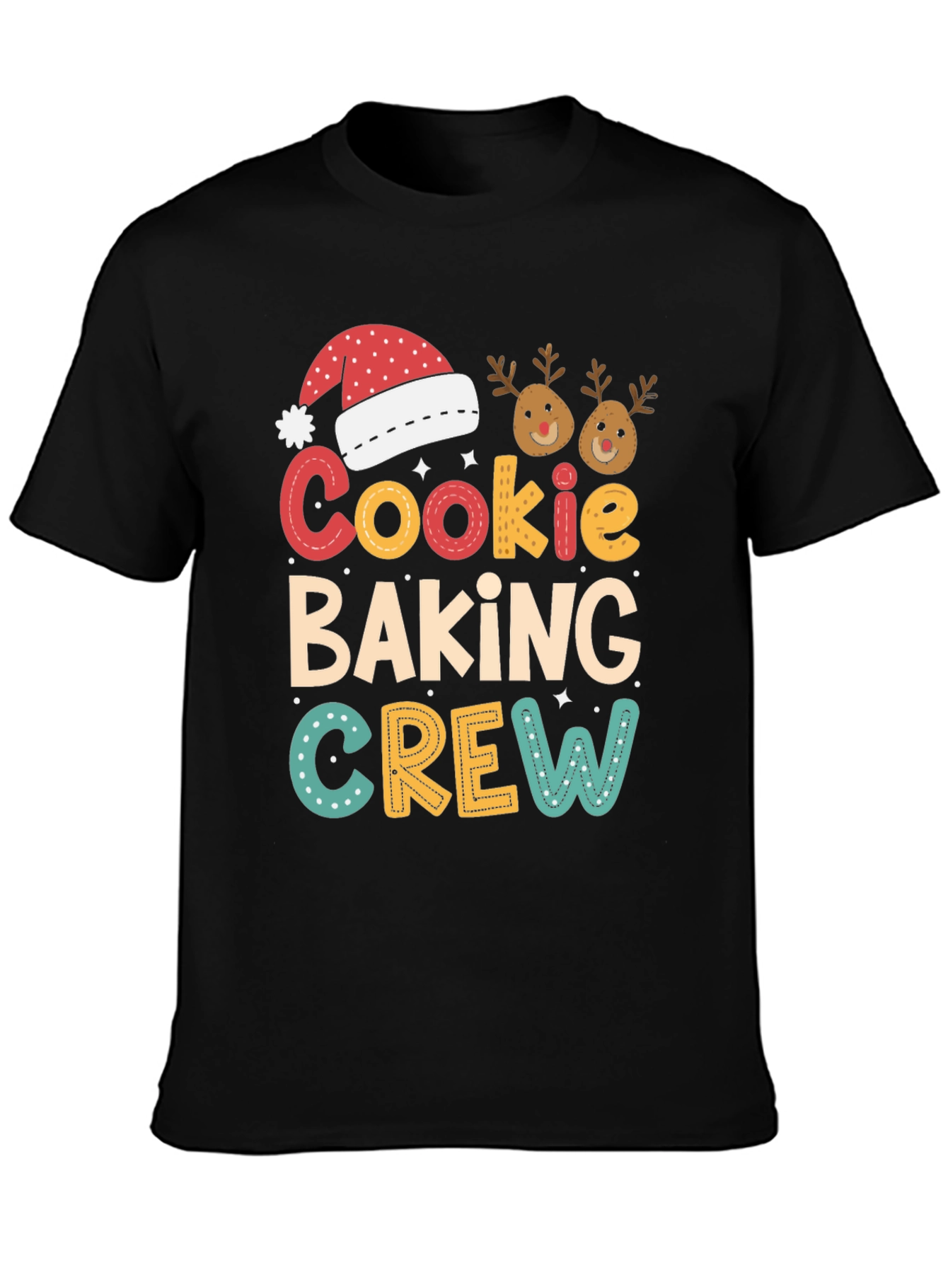 Cookie Baking Crew Christmas T-Shirt
