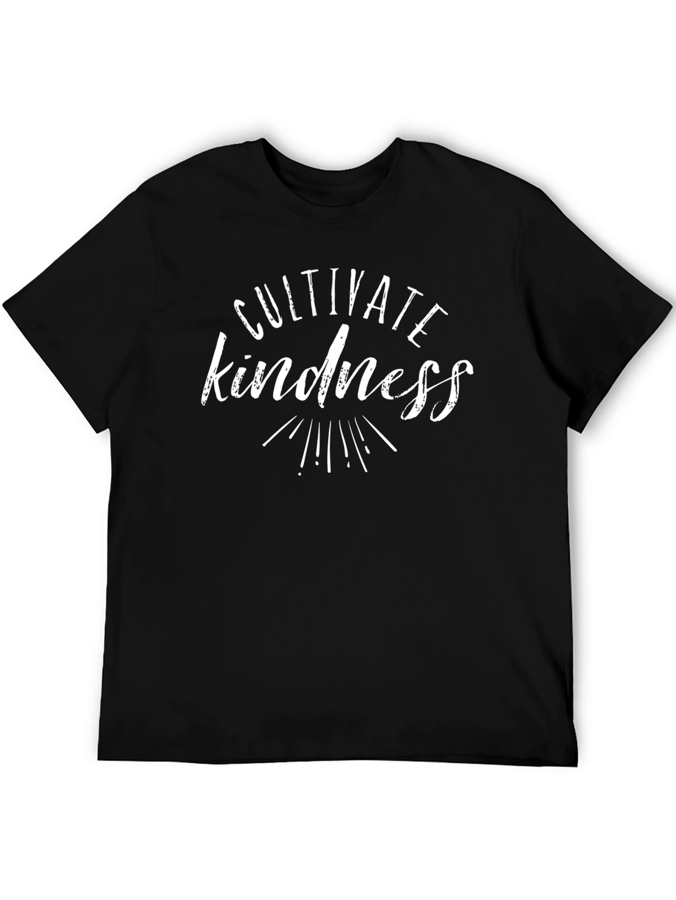 Cultivate Kindness Black Graphic Tee