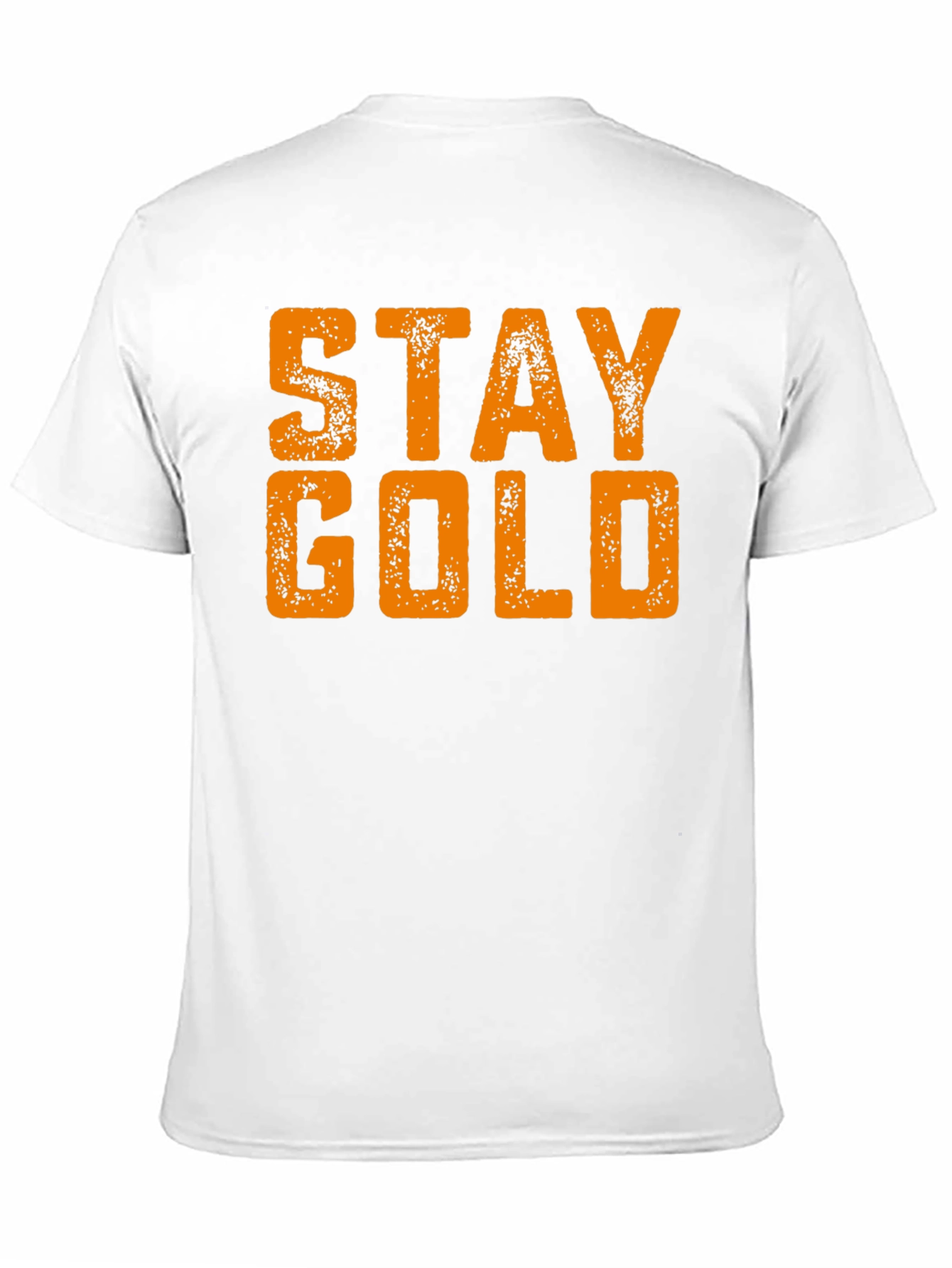 Stay Gold Black T-Shirt - Unique Graphic Tee