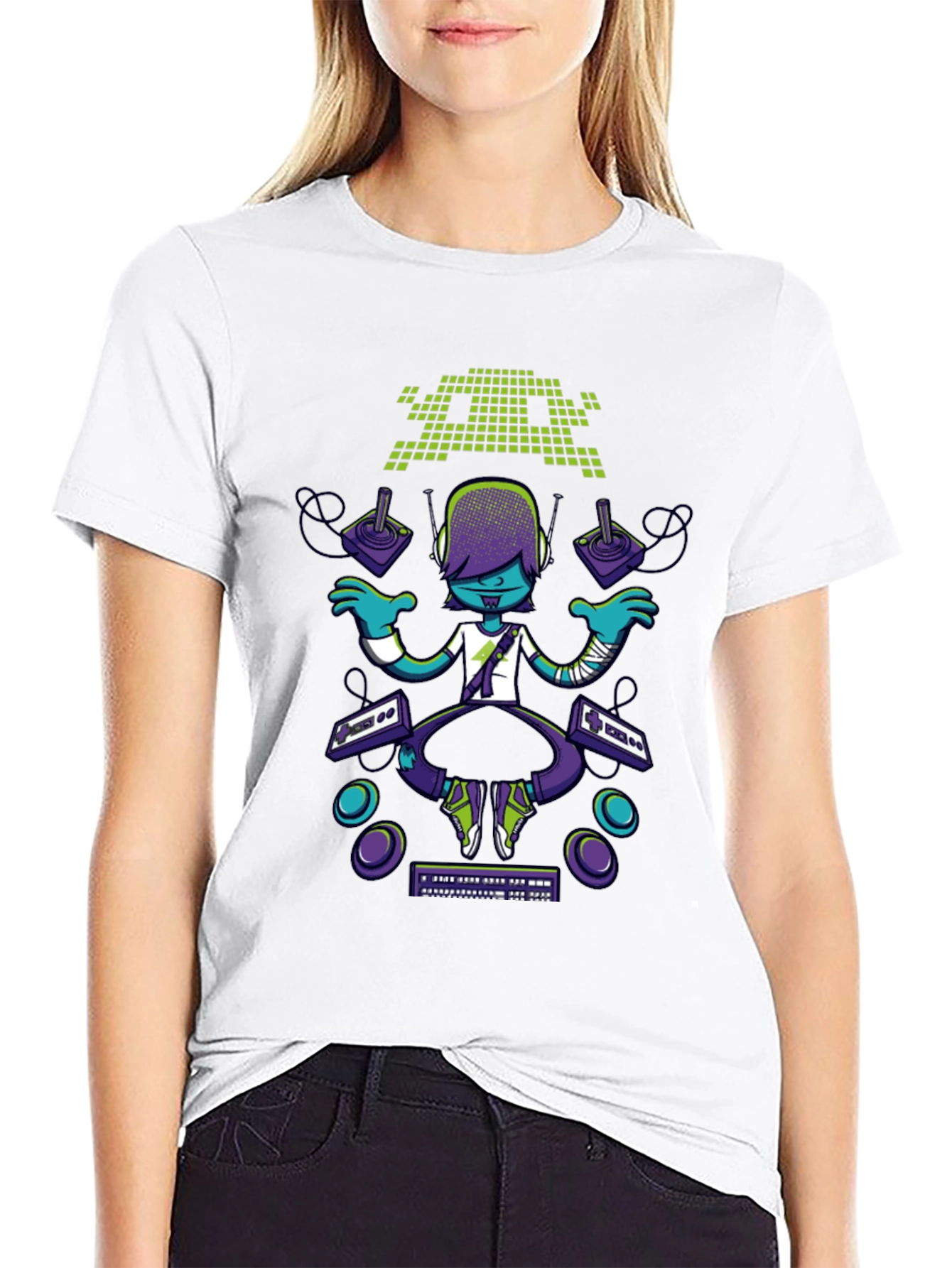 Retro Gamer T-Shirt - Unique Geek Fashion