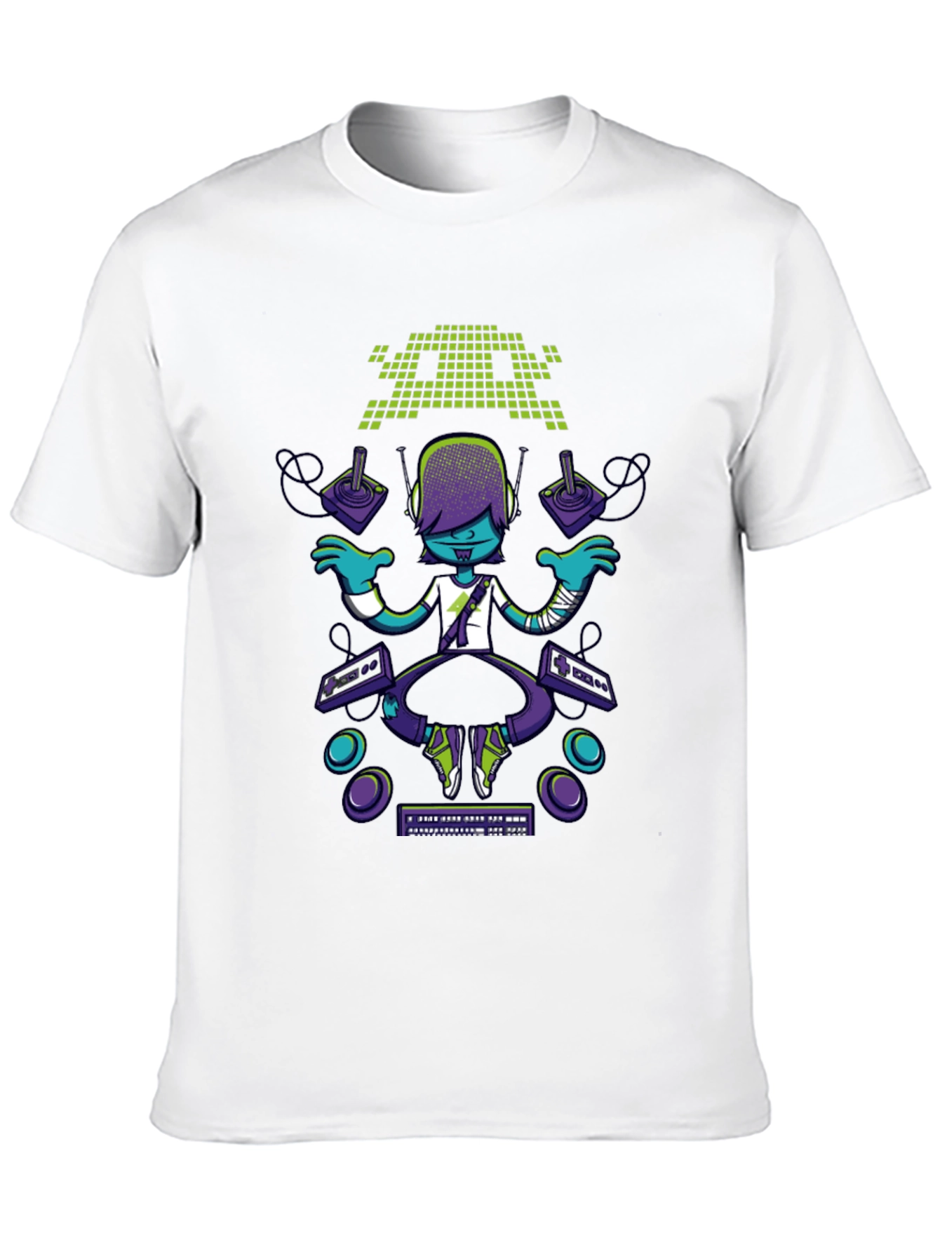 Retro Gamer T-Shirt - Unique Geek Fashion