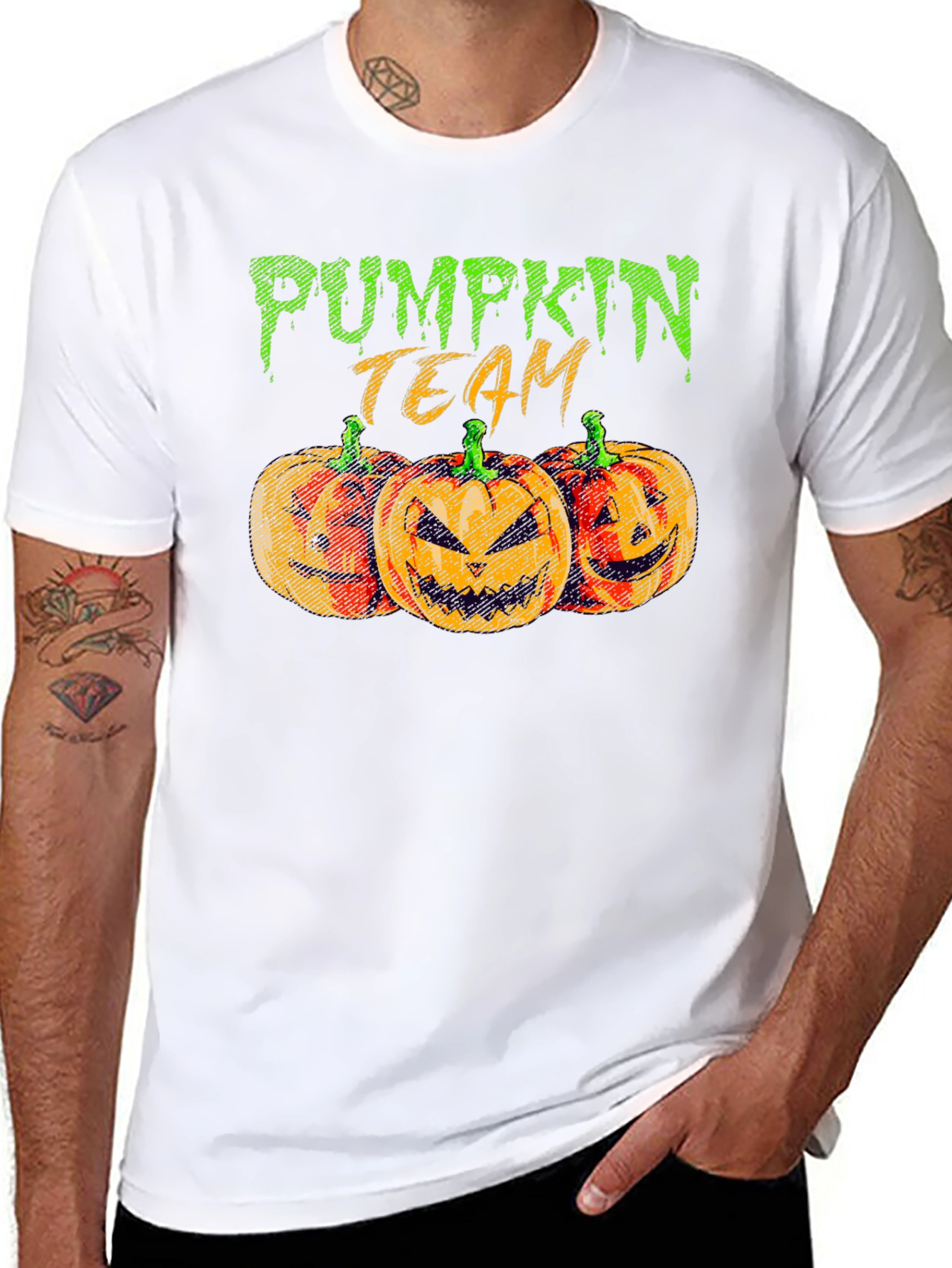 Pumpkin Team Halloween T-Shirt