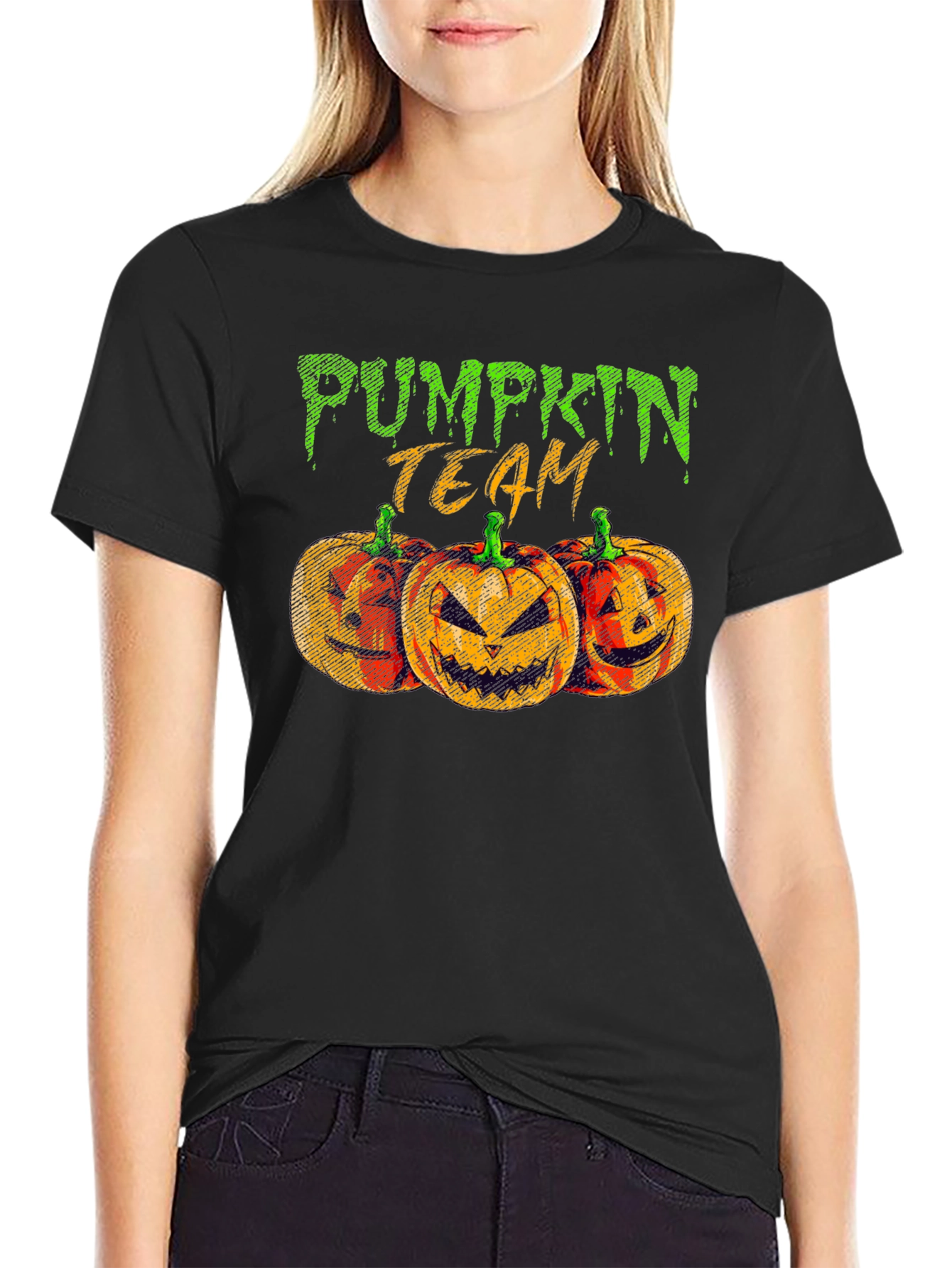 Pumpkin Team Halloween T-Shirt