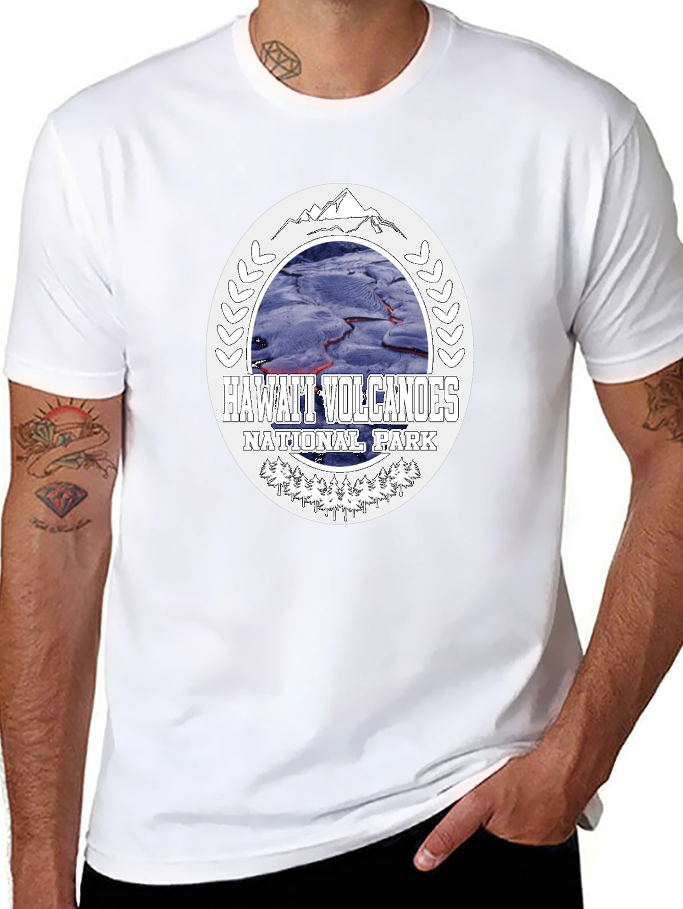 Hawaii Volcanoes National Park Graphic Tee