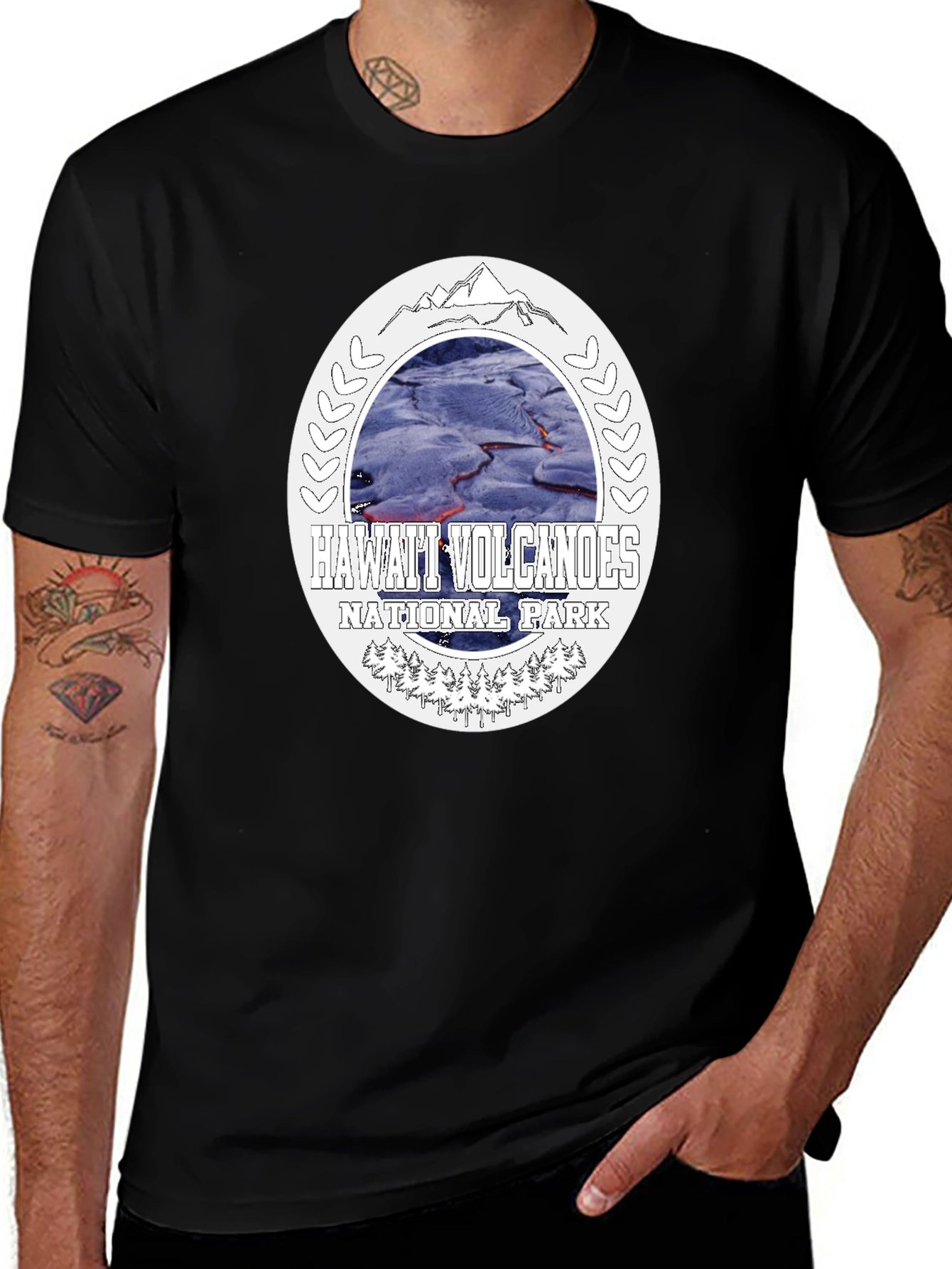 Hawaii Volcanoes National Park Graphic Tee