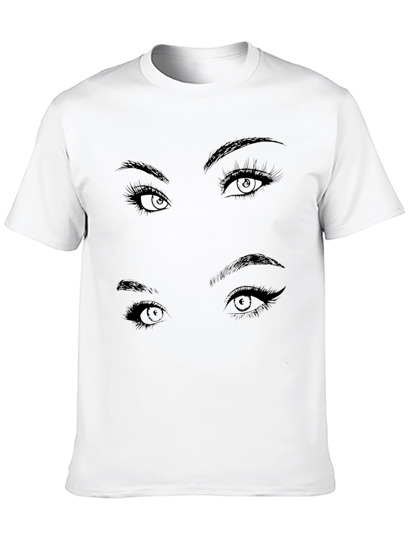Eye See You Black Graphic Tee