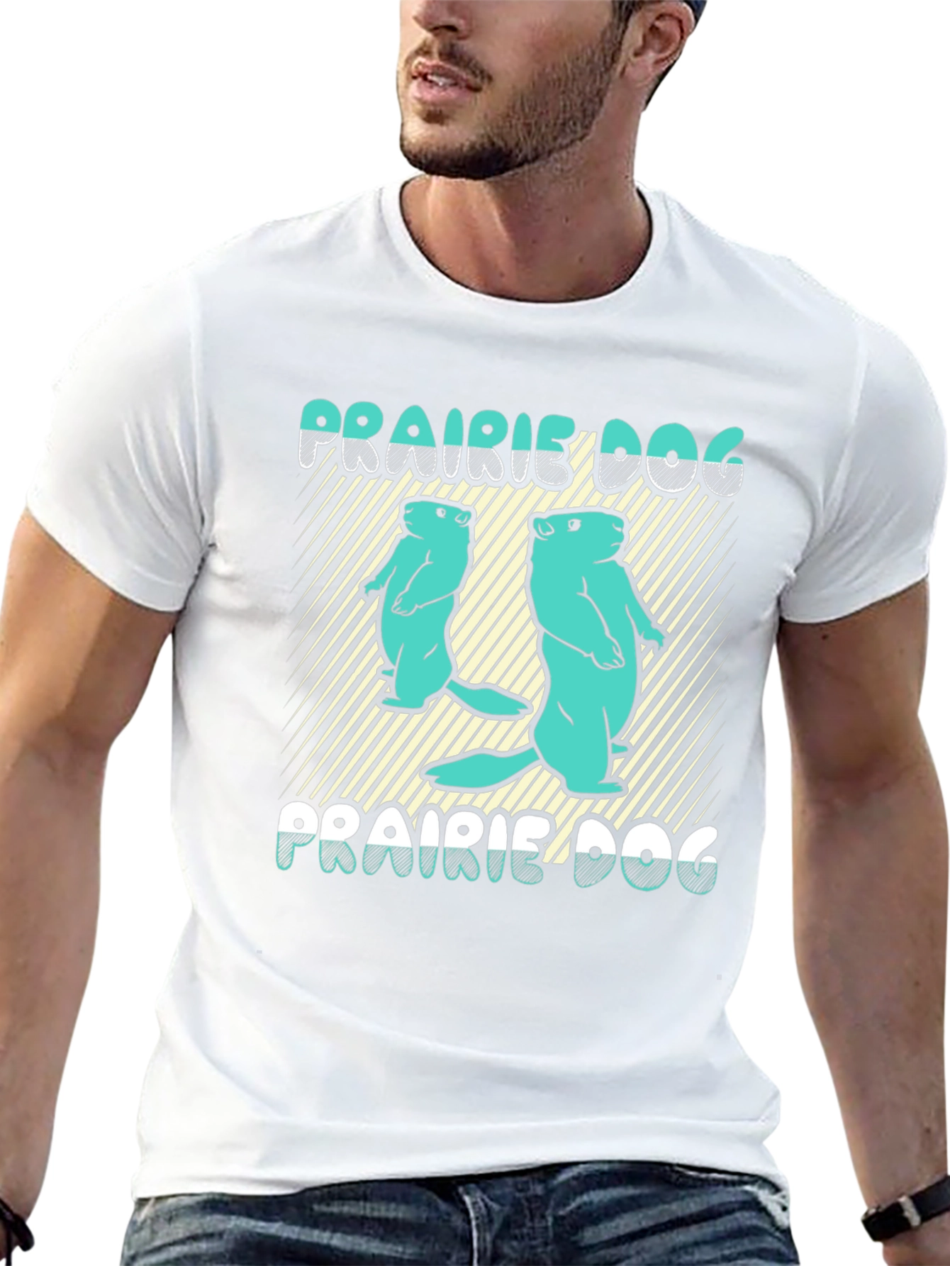 Prairie Dog Graphic Tee - Quirky Animal Design