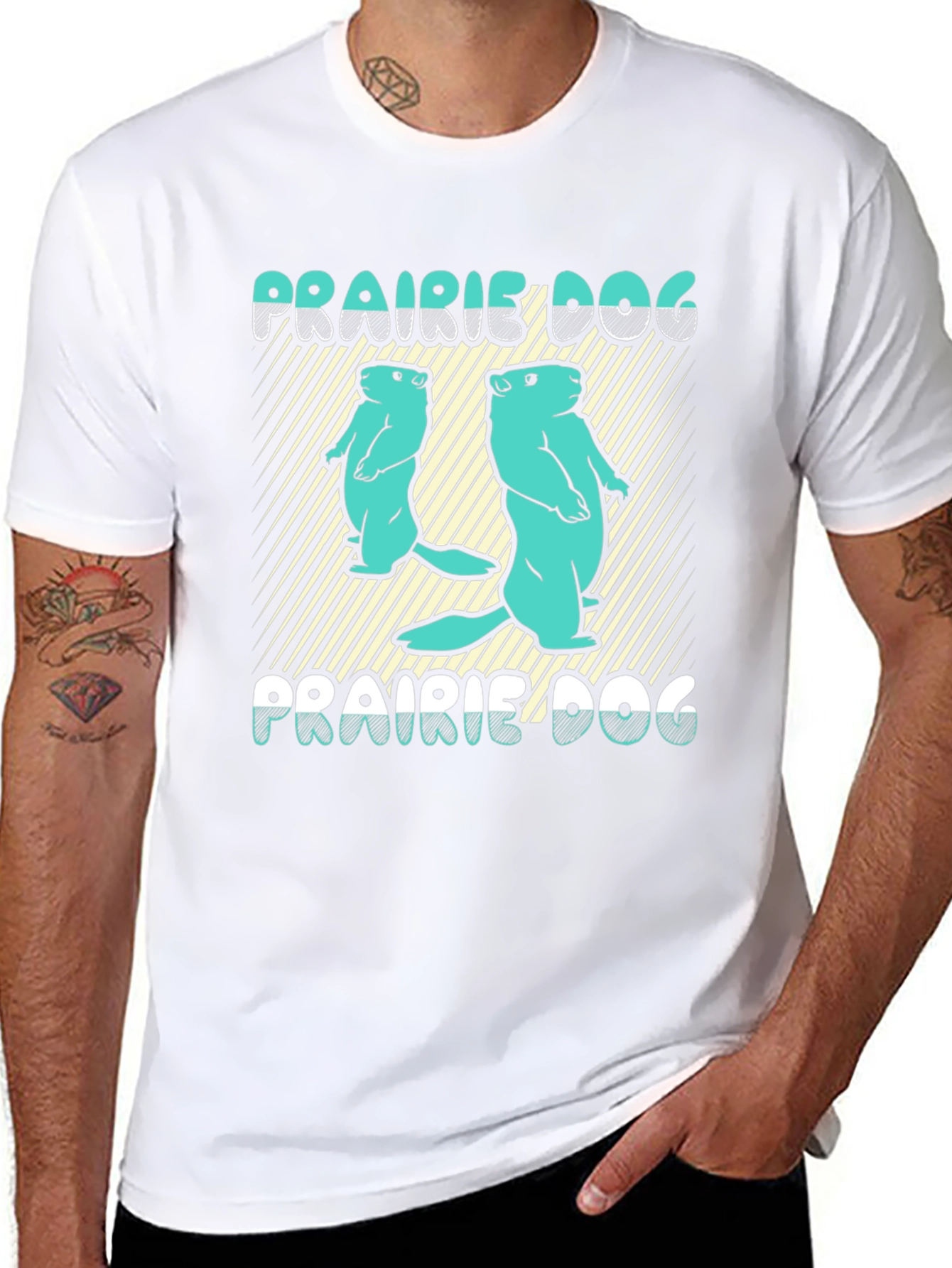 Prairie Dog Graphic Tee - Quirky Animal Design