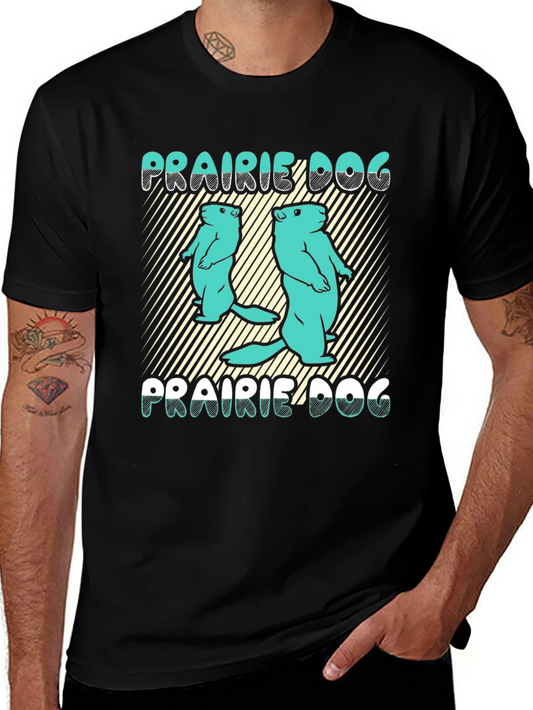 Prairie Dog Graphic Tee - Quirky Animal Design