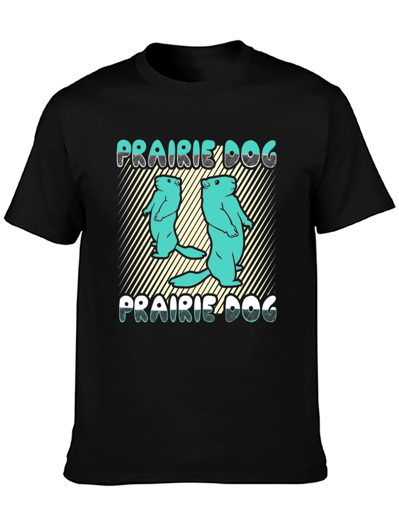 Prairie Dog Graphic Tee - Quirky Animal Design
