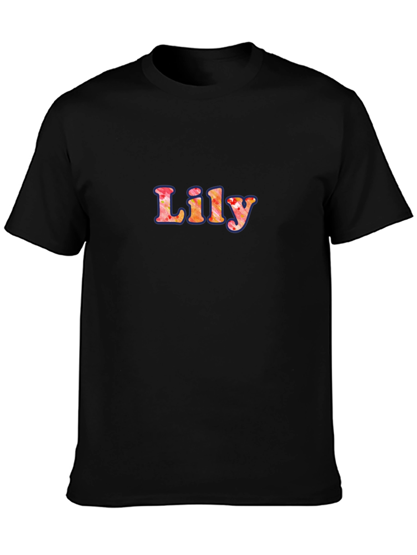 Lily Retro Tee - Unique Floral Name T-Shirt