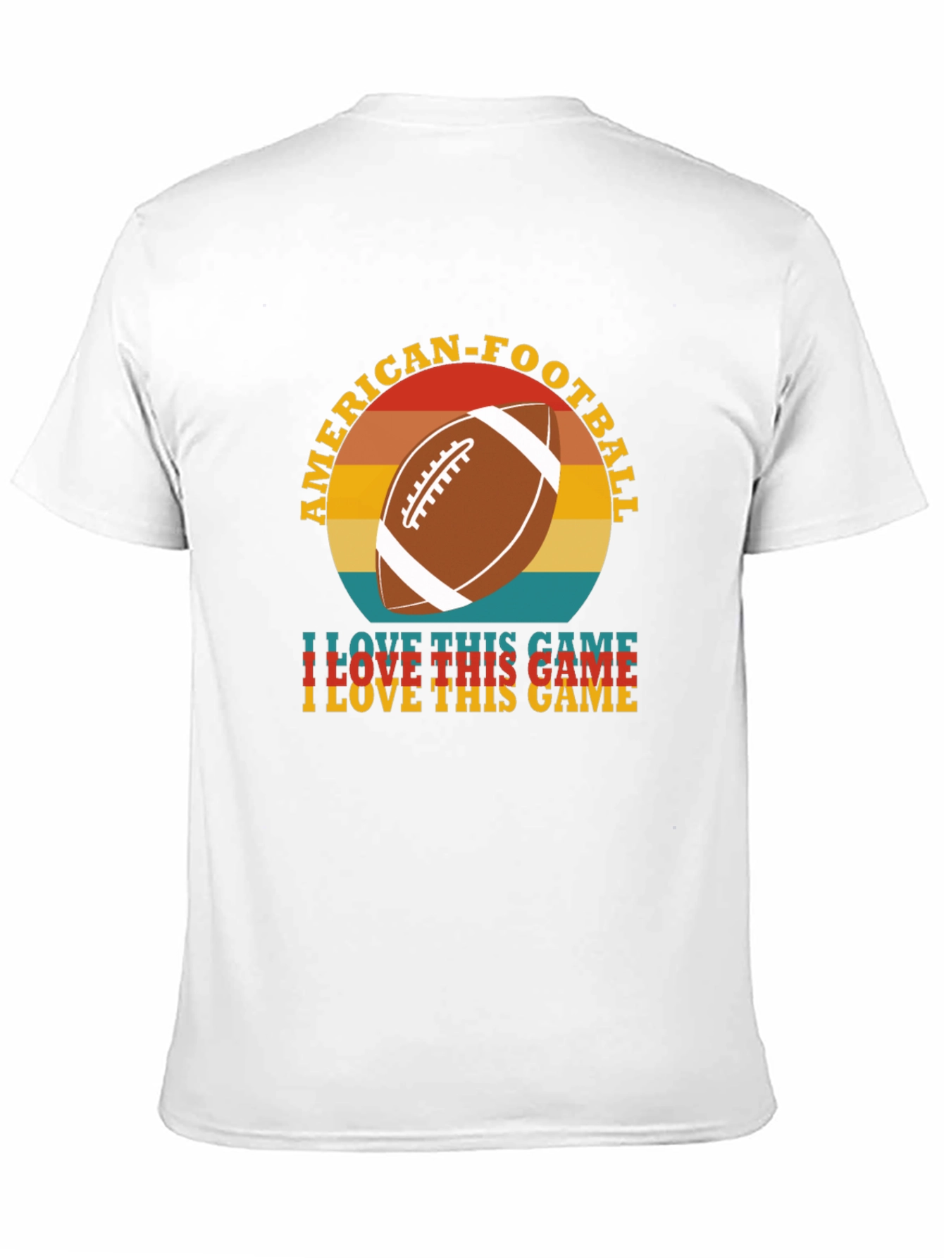 American Football Retro T-Shirt