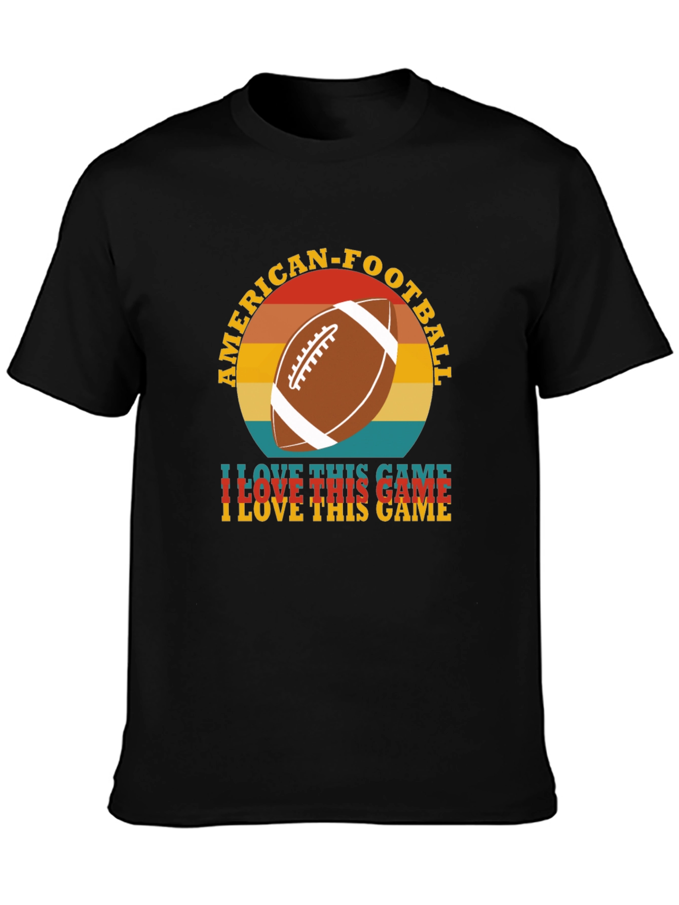 American Football Retro T-Shirt