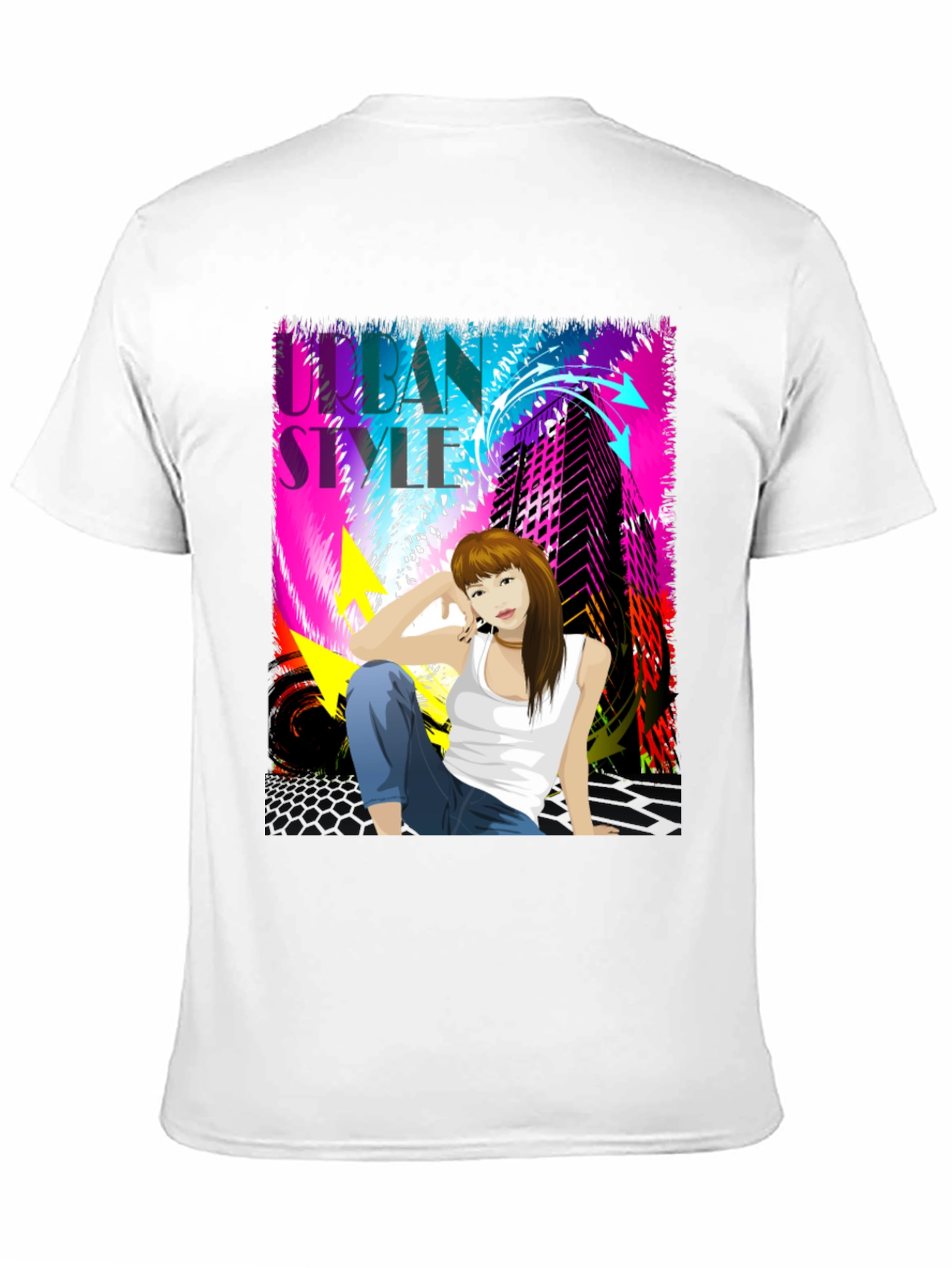 Urban Style Graphic Print T-Shirt