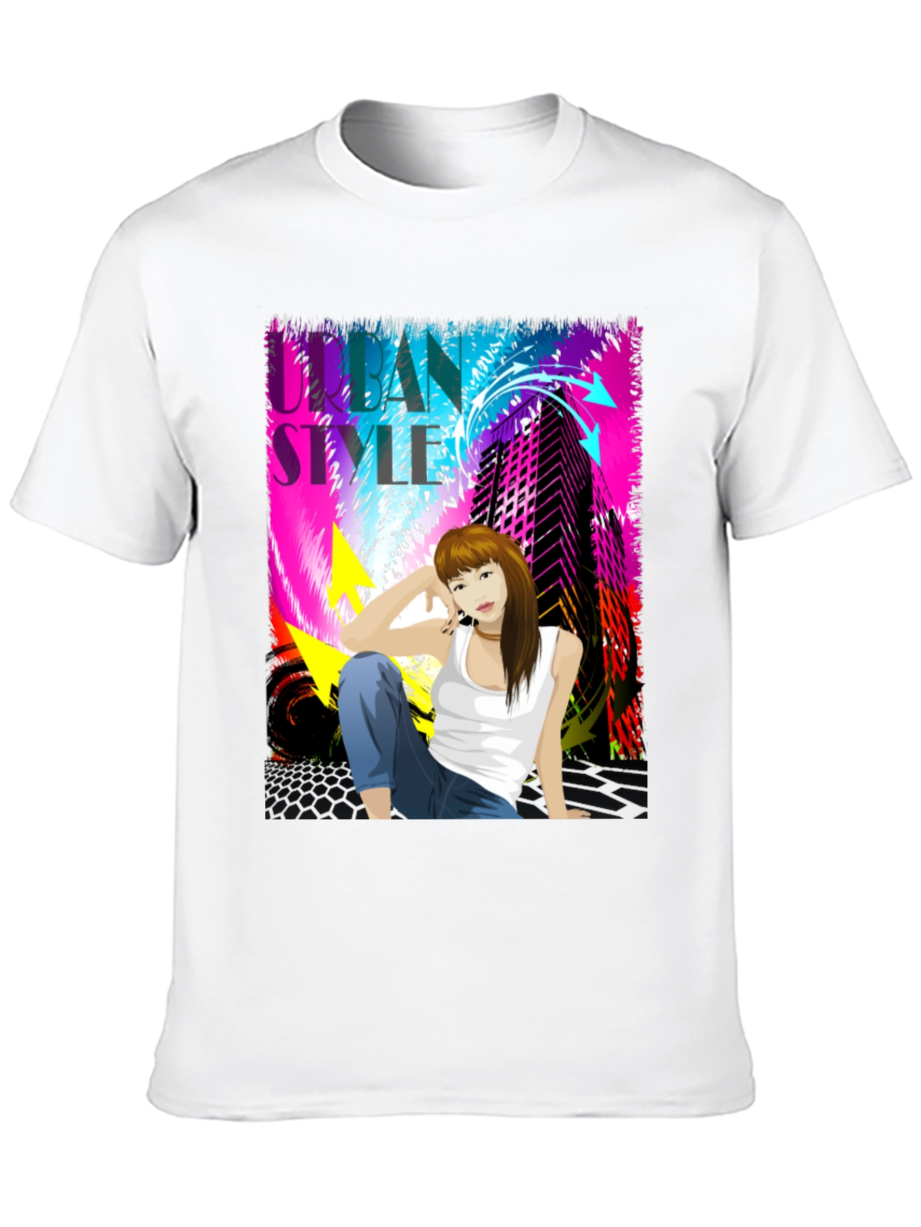 Urban Style Graphic Print T-Shirt