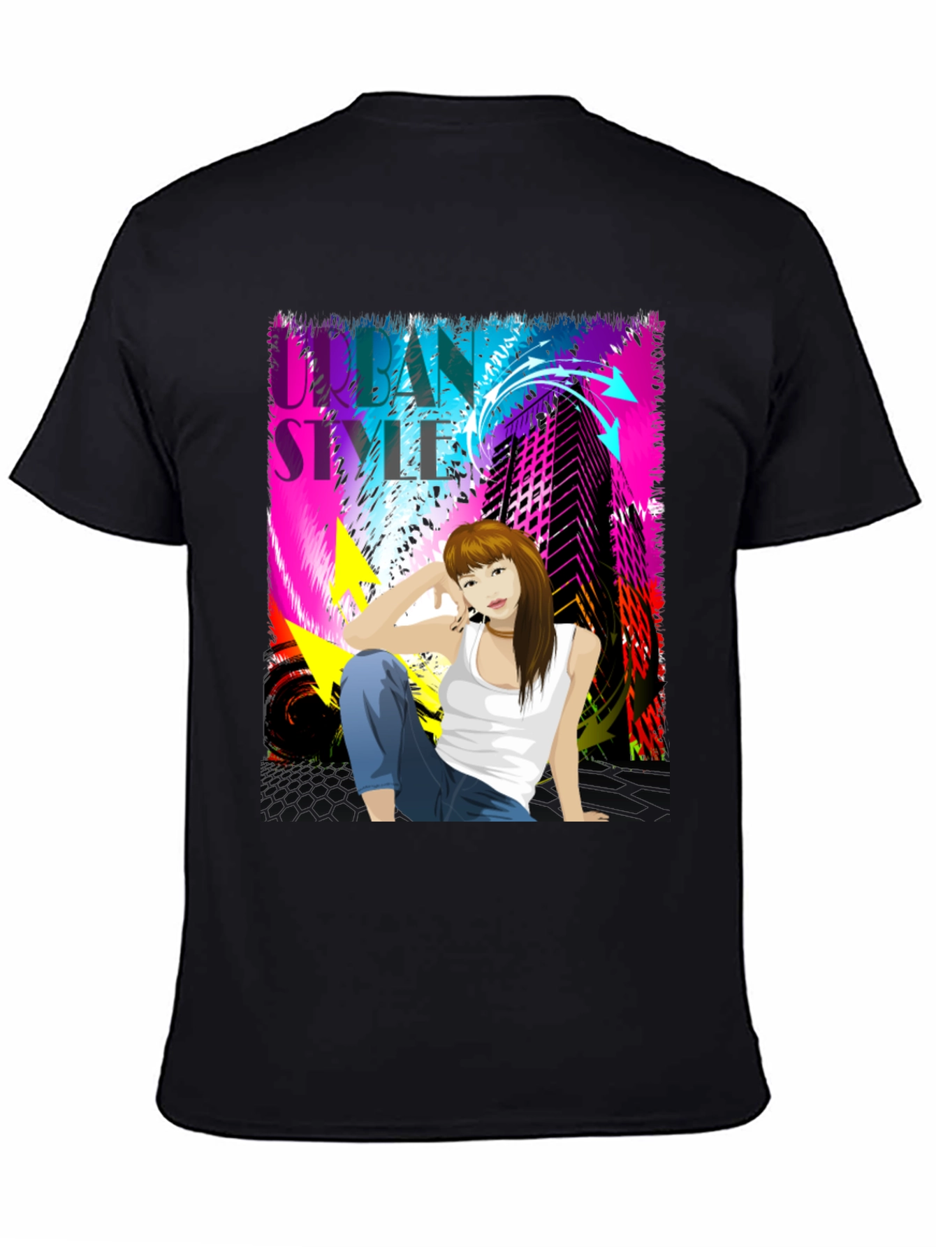 Urban Style Graphic Print T-Shirt