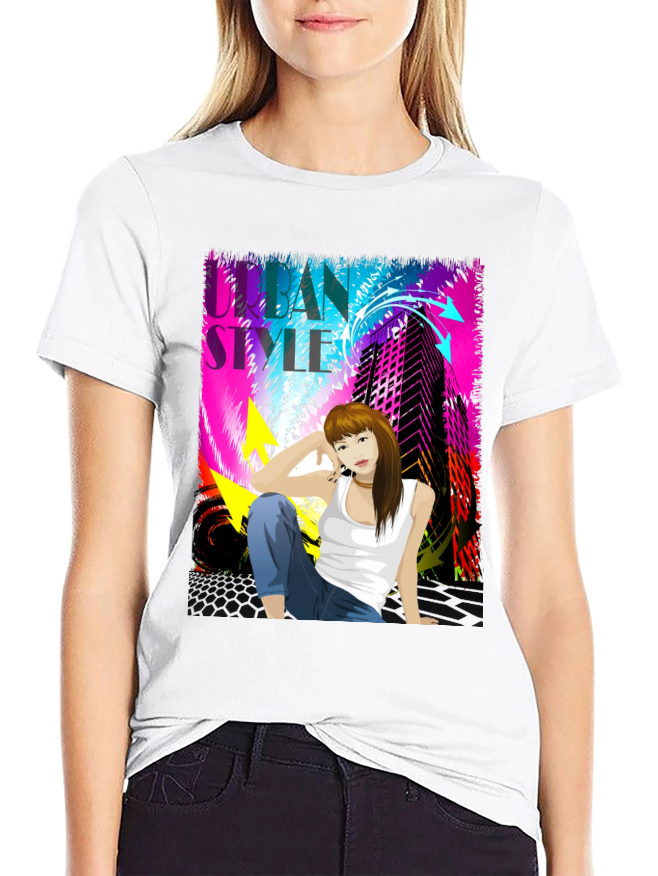 Urban Style Graphic Print T-Shirt