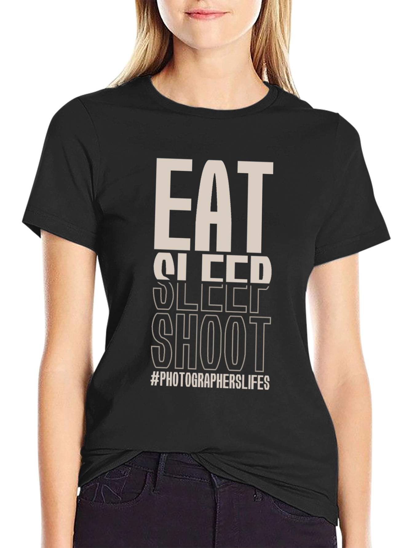 Eat Sleep Shoot T-Shirt - Photographer Life Tee