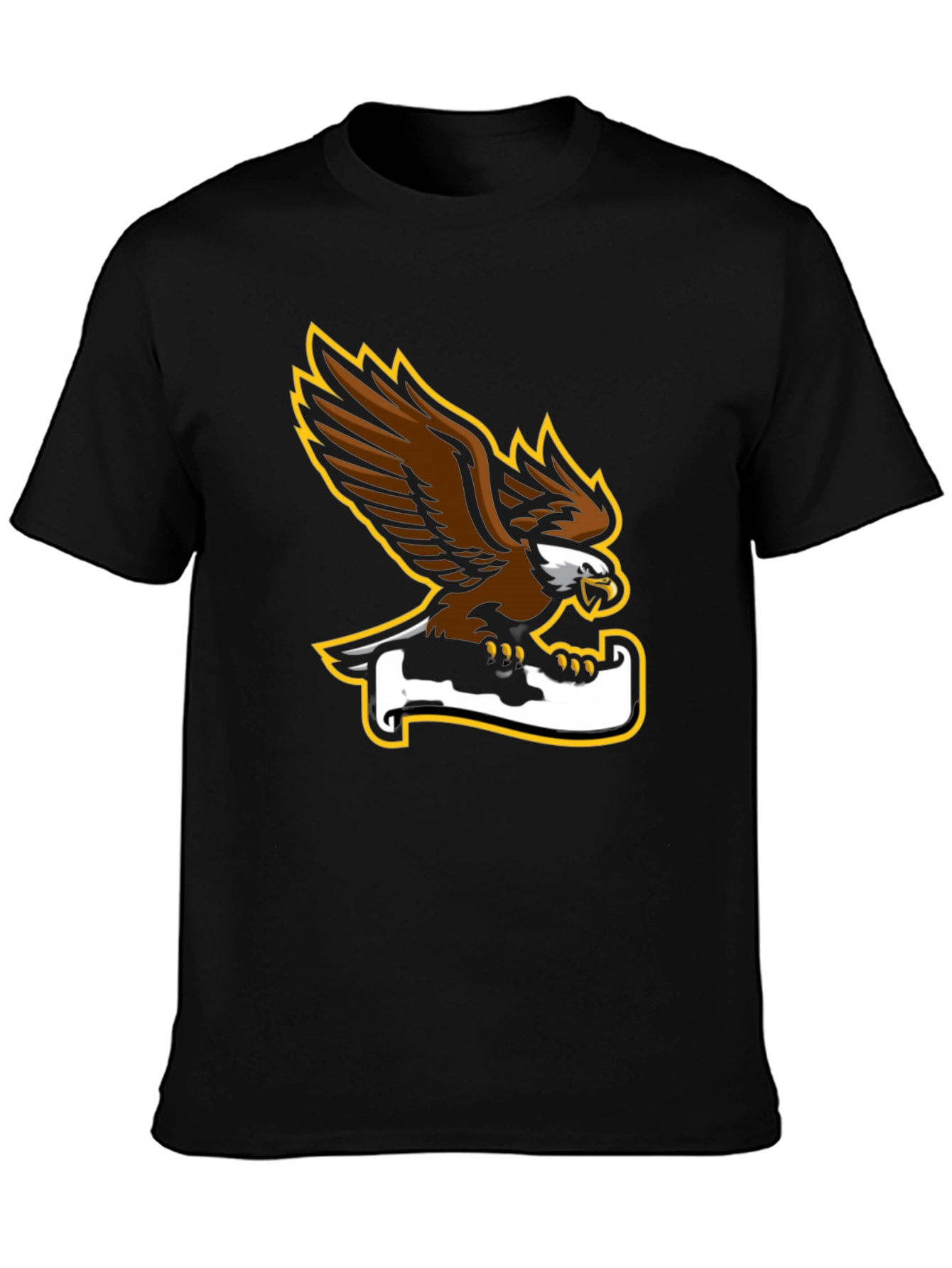 Eagle Graphic Black Tee - Bold and Stylish