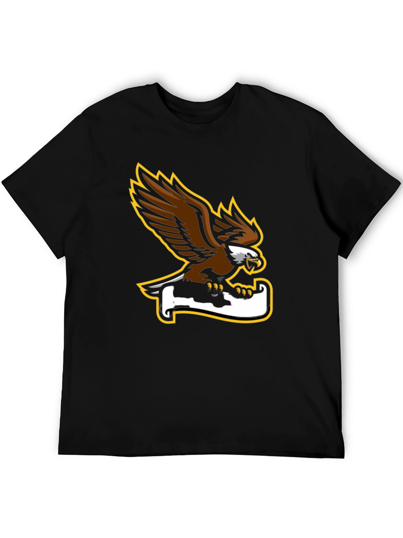 Eagle Graphic Black Tee - Bold and Stylish