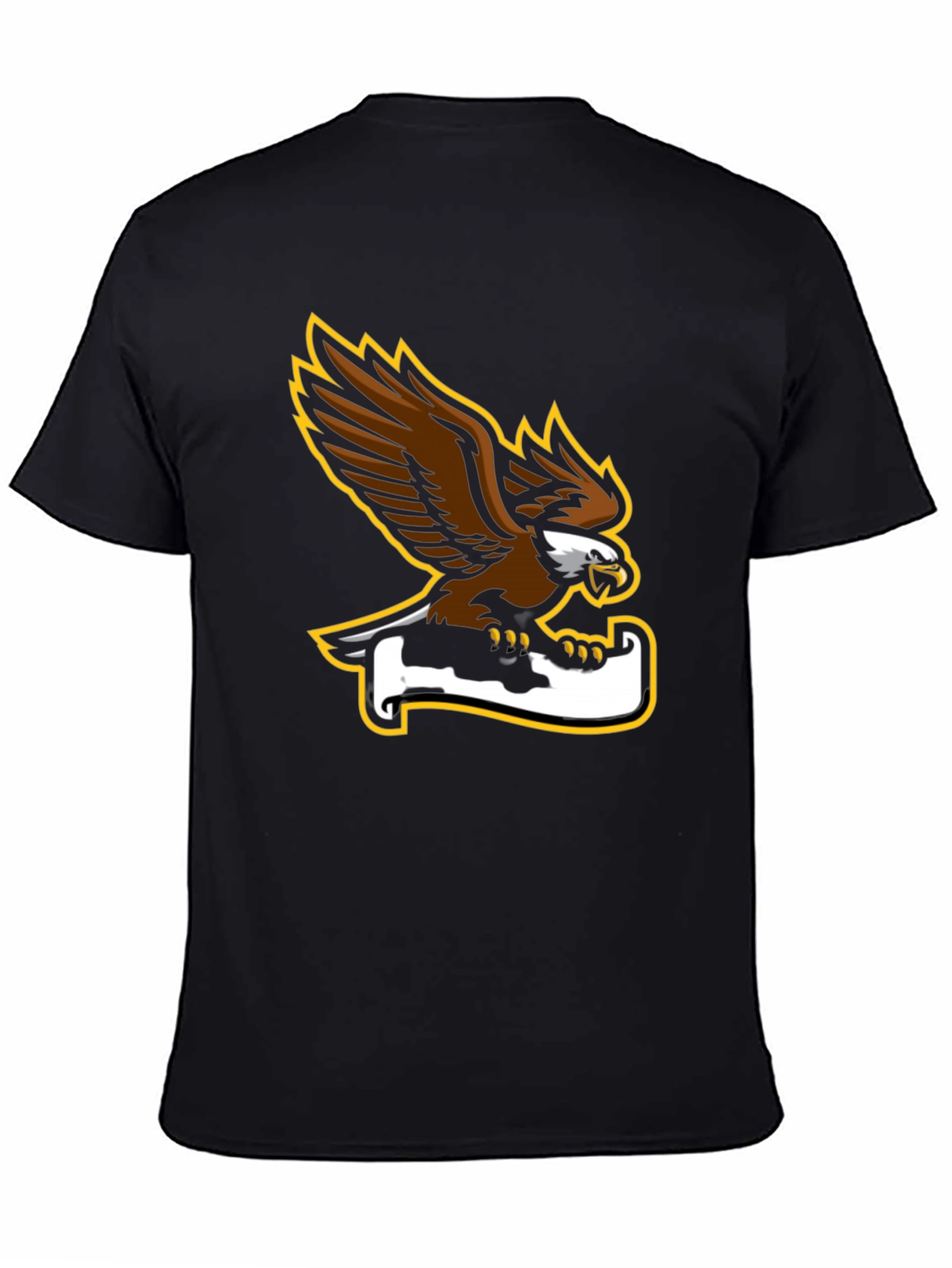 Eagle Graphic Black Tee - Bold and Stylish