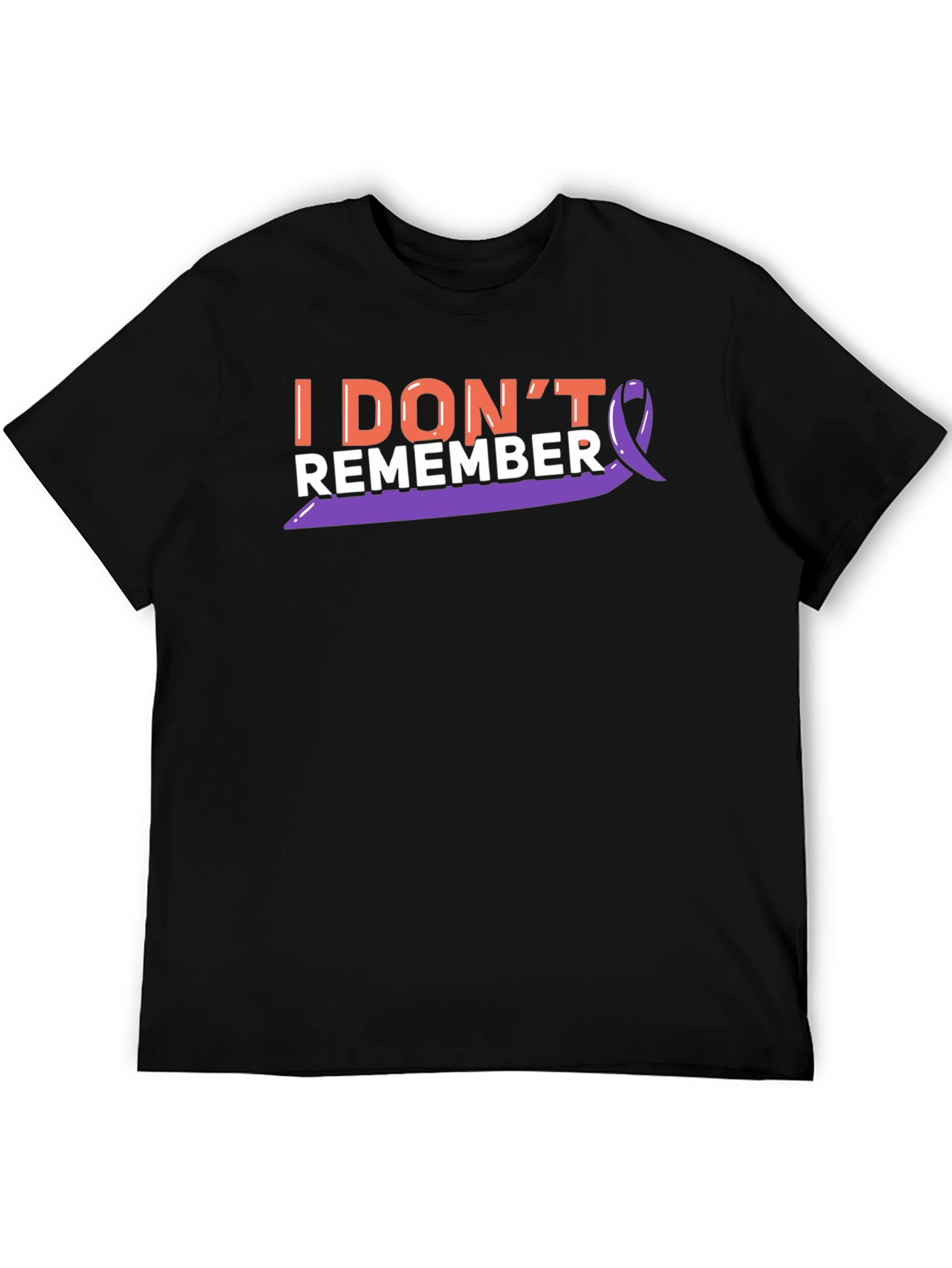 I Dont Remember Awareness Ribbon T-Shirt