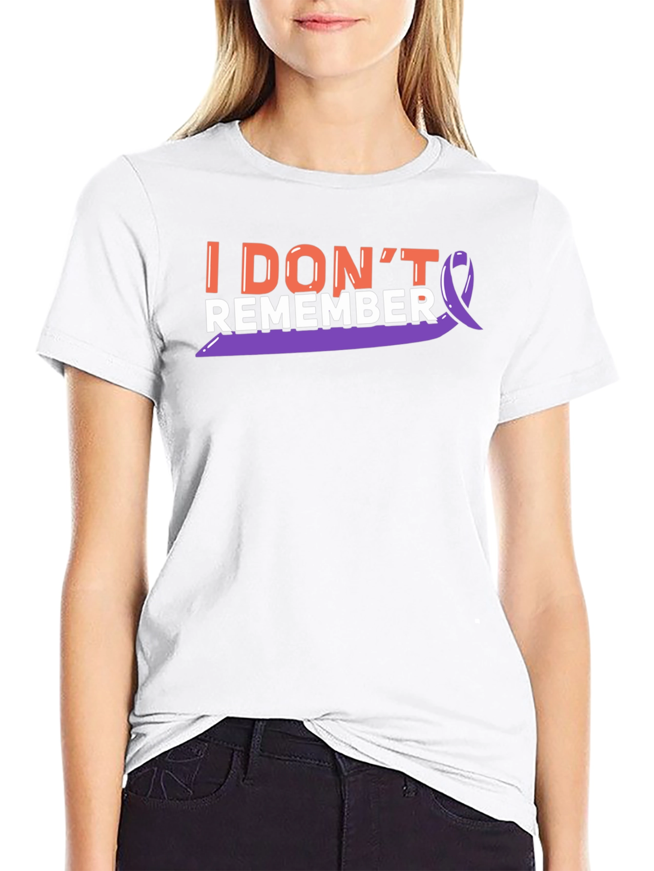 I Dont Remember Awareness Ribbon T-Shirt