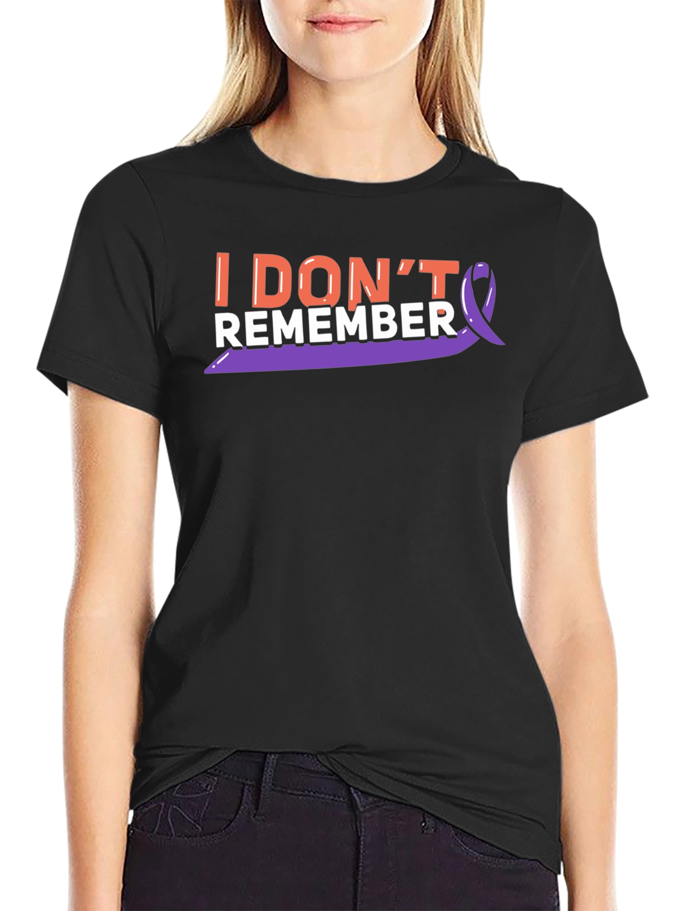 I Dont Remember Awareness Ribbon T-Shirt