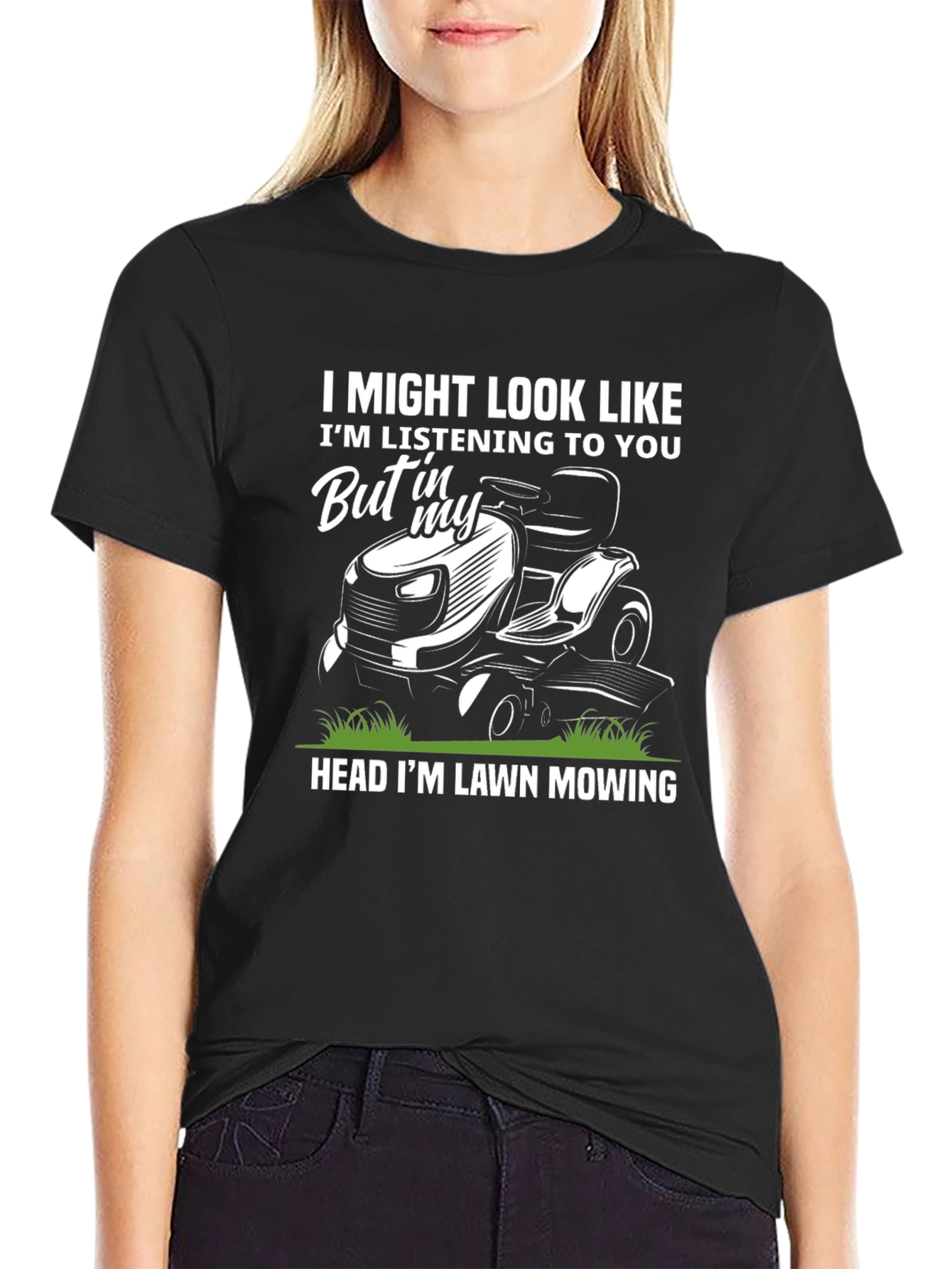 Funny Lawn Mowing T-Shirt