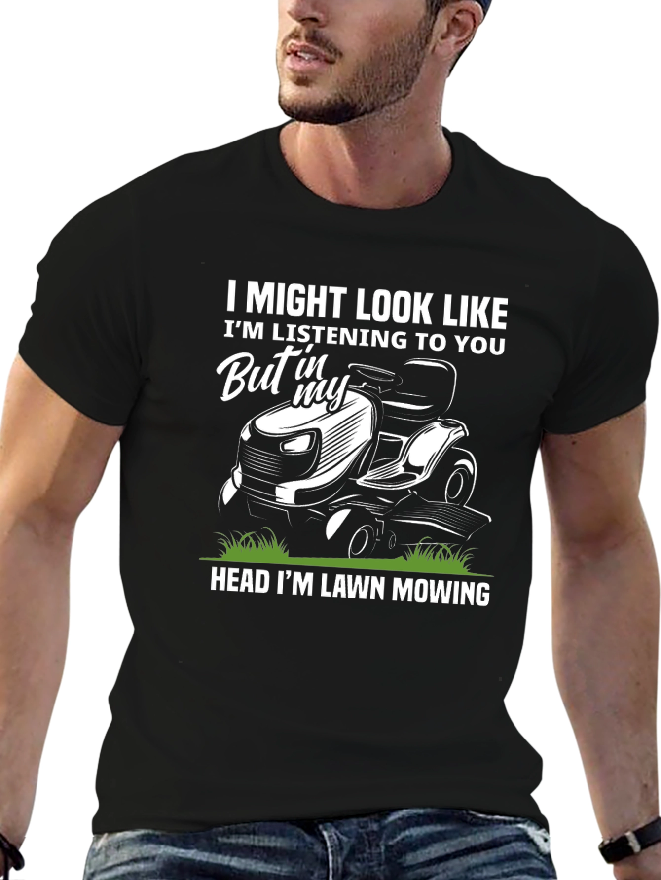 Funny Lawn Mowing T-Shirt