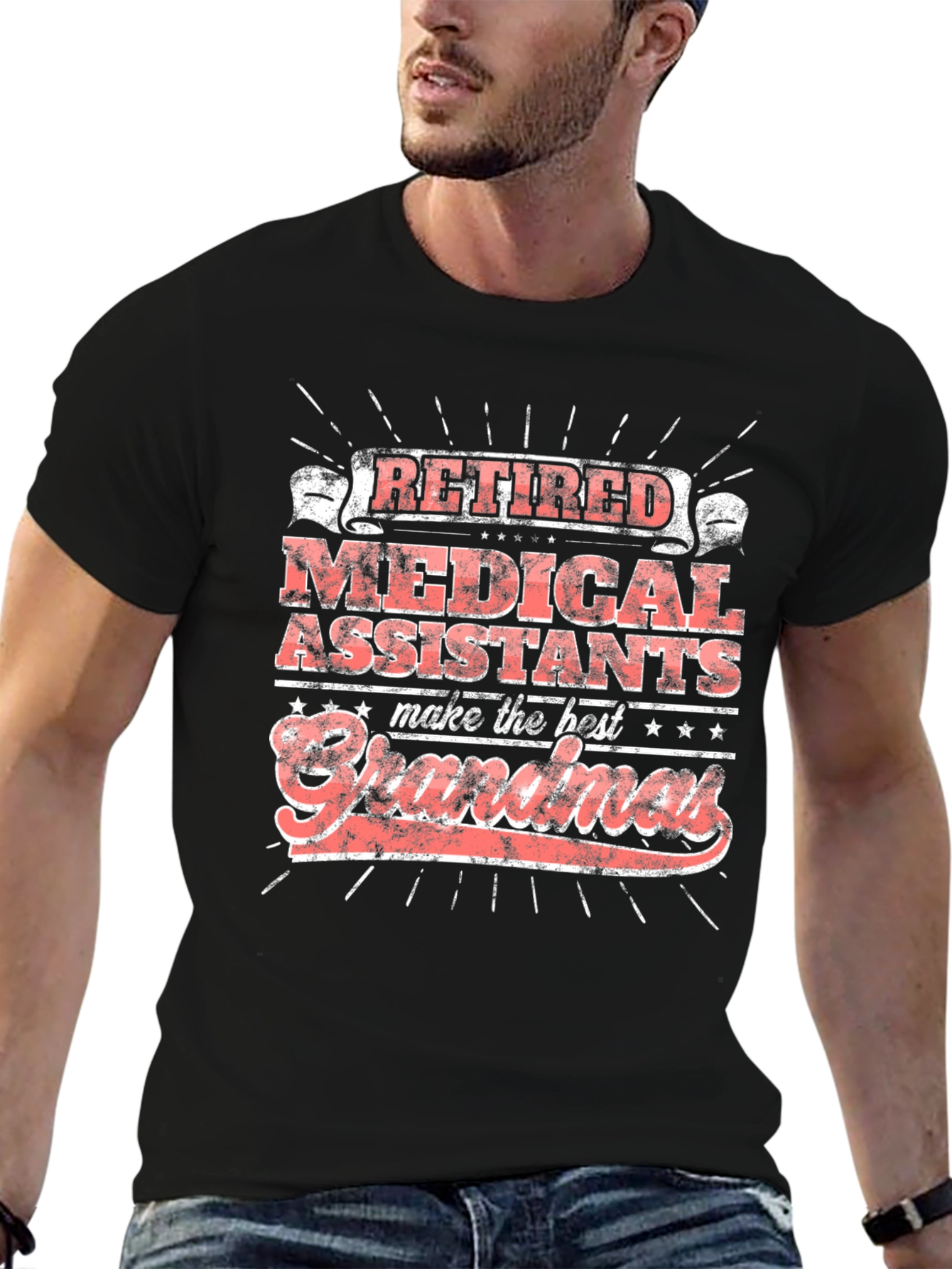 Retired Medical Assistant Grandma T-Shirt