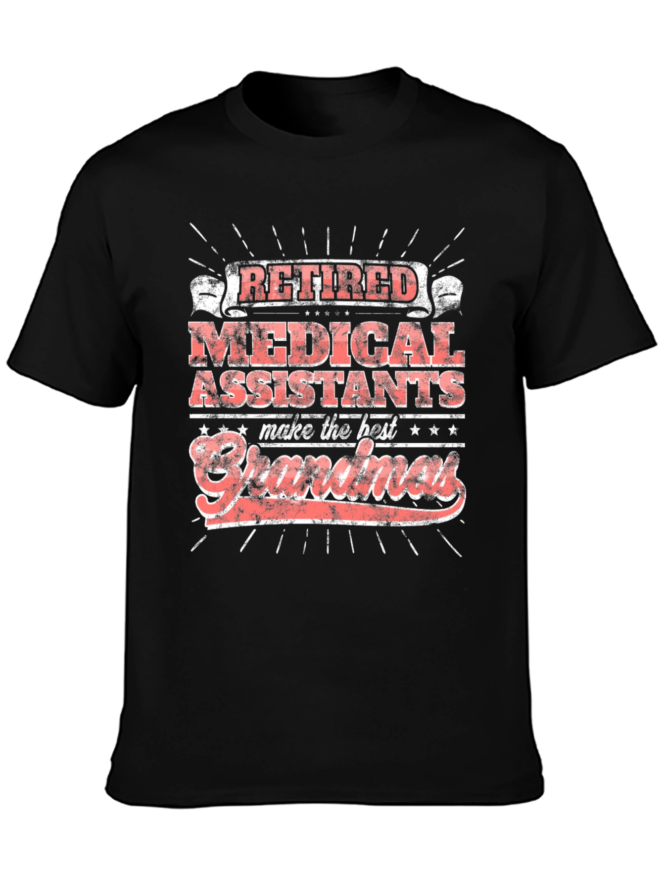 Retired Medical Assistant Grandma T-Shirt