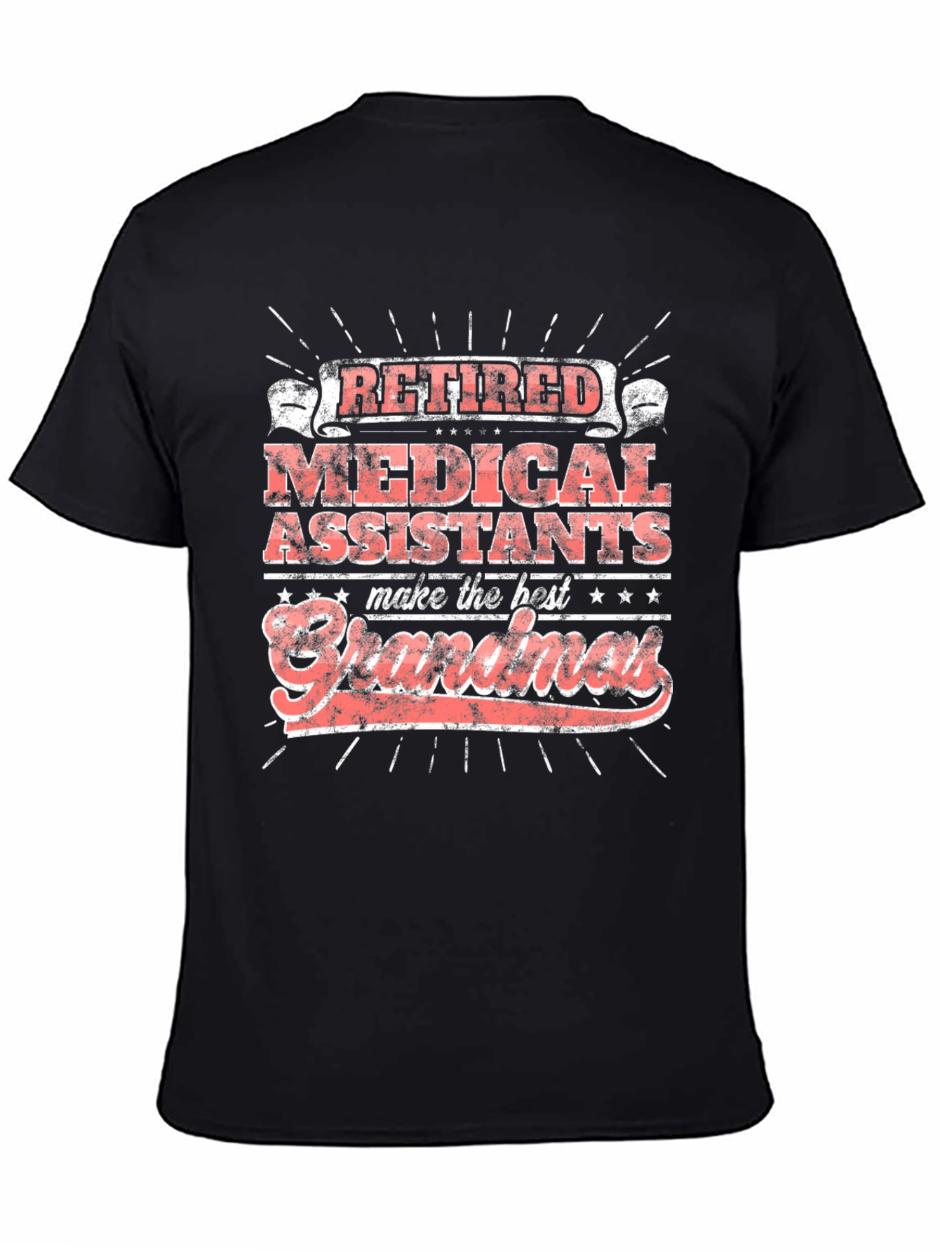 Retired Medical Assistant Grandma T-Shirt