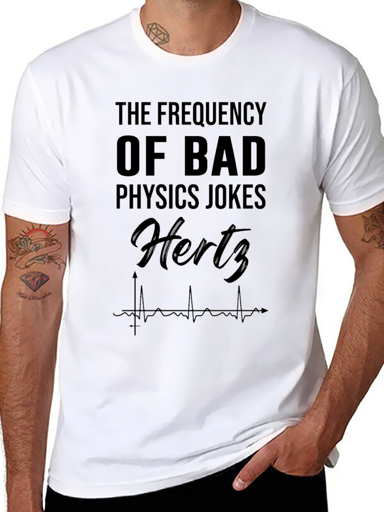 Physics Jokes Hertz Funny T-Shirt