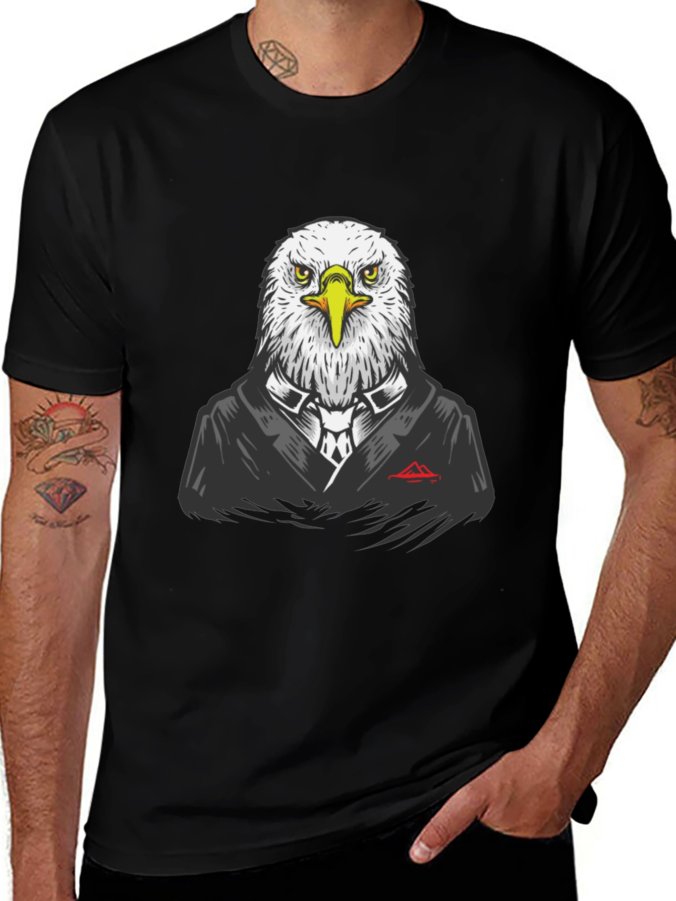 Eagle Boss Graphic T-Shirt - Bold Statement Piece