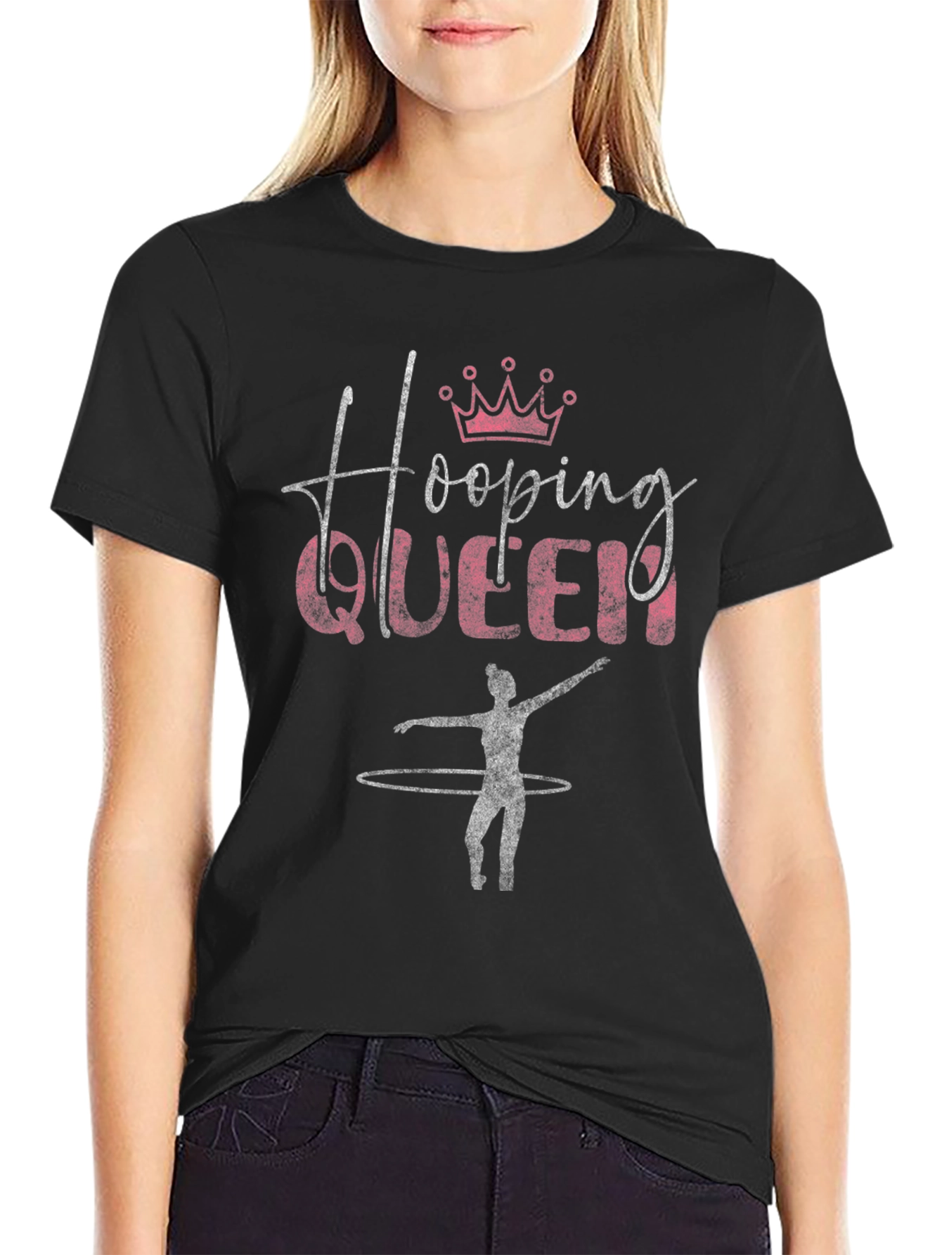 Hooping Queen T-Shirt - Hula Hoop Dance Tee