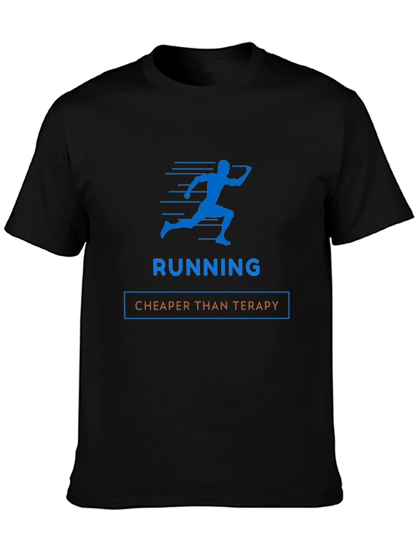 Running Cheaper Than Therapy Graphic Tee