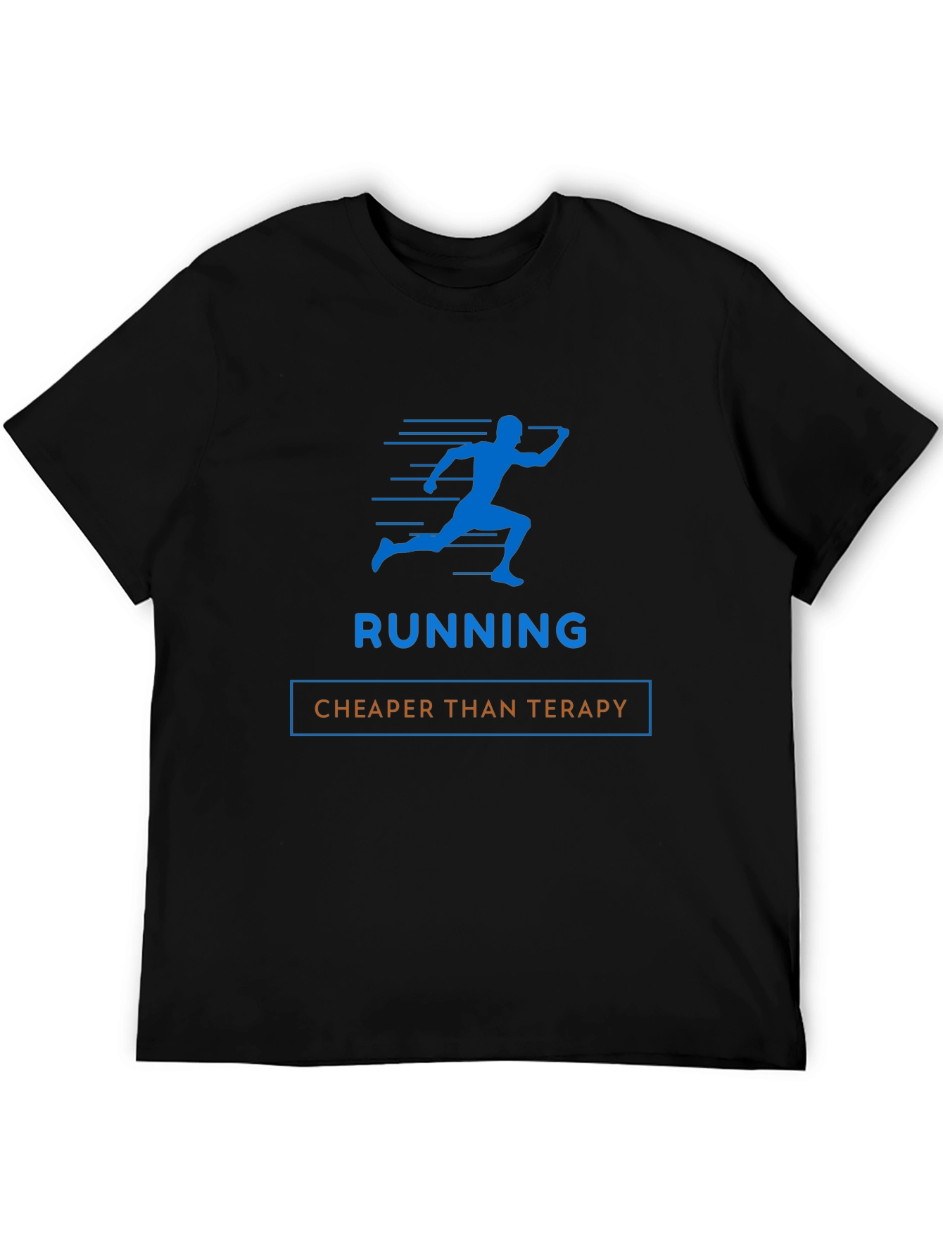 Running Cheaper Than Therapy Graphic Tee