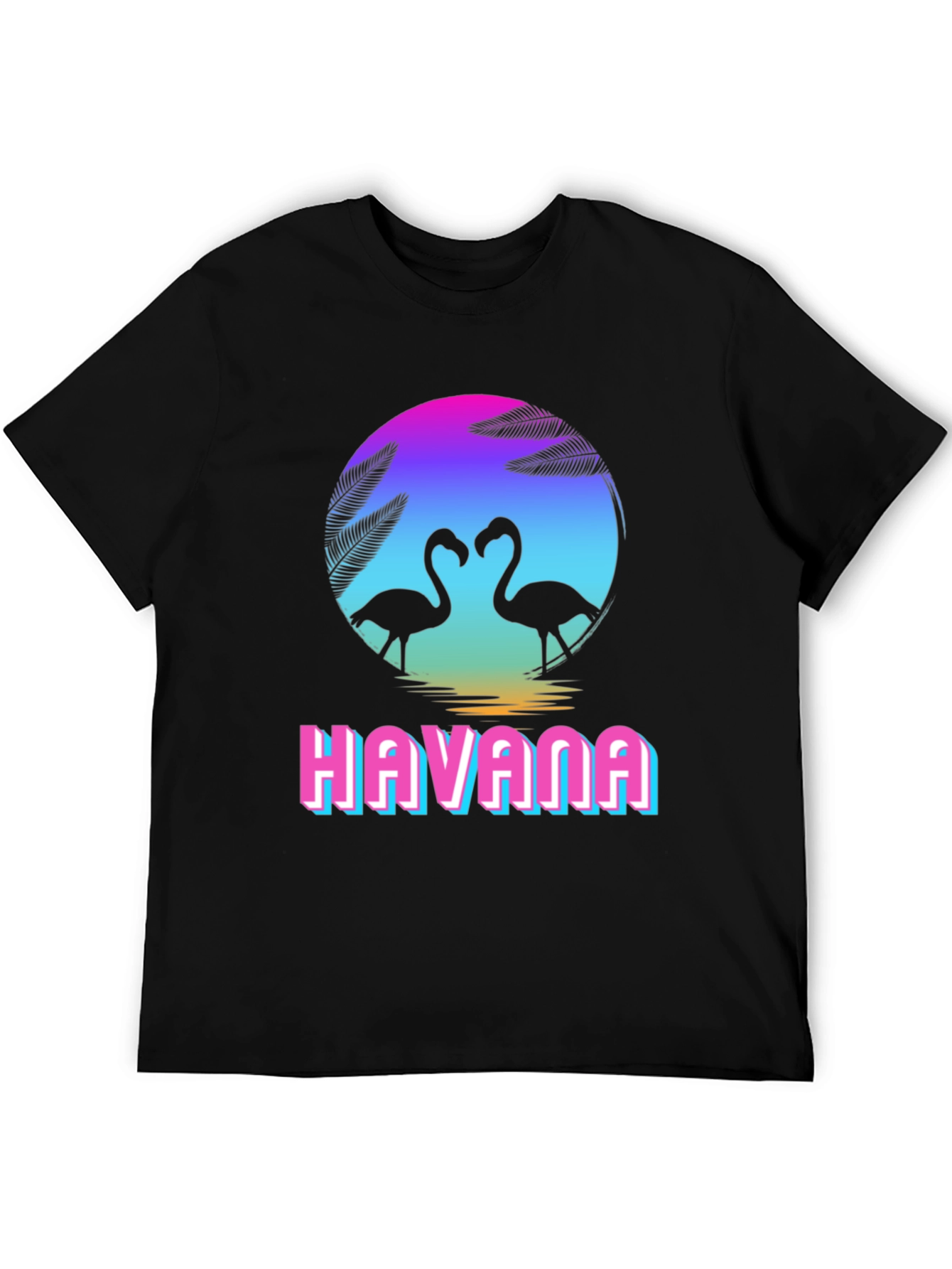 Havana Flamingo Graphic T-Shirt
