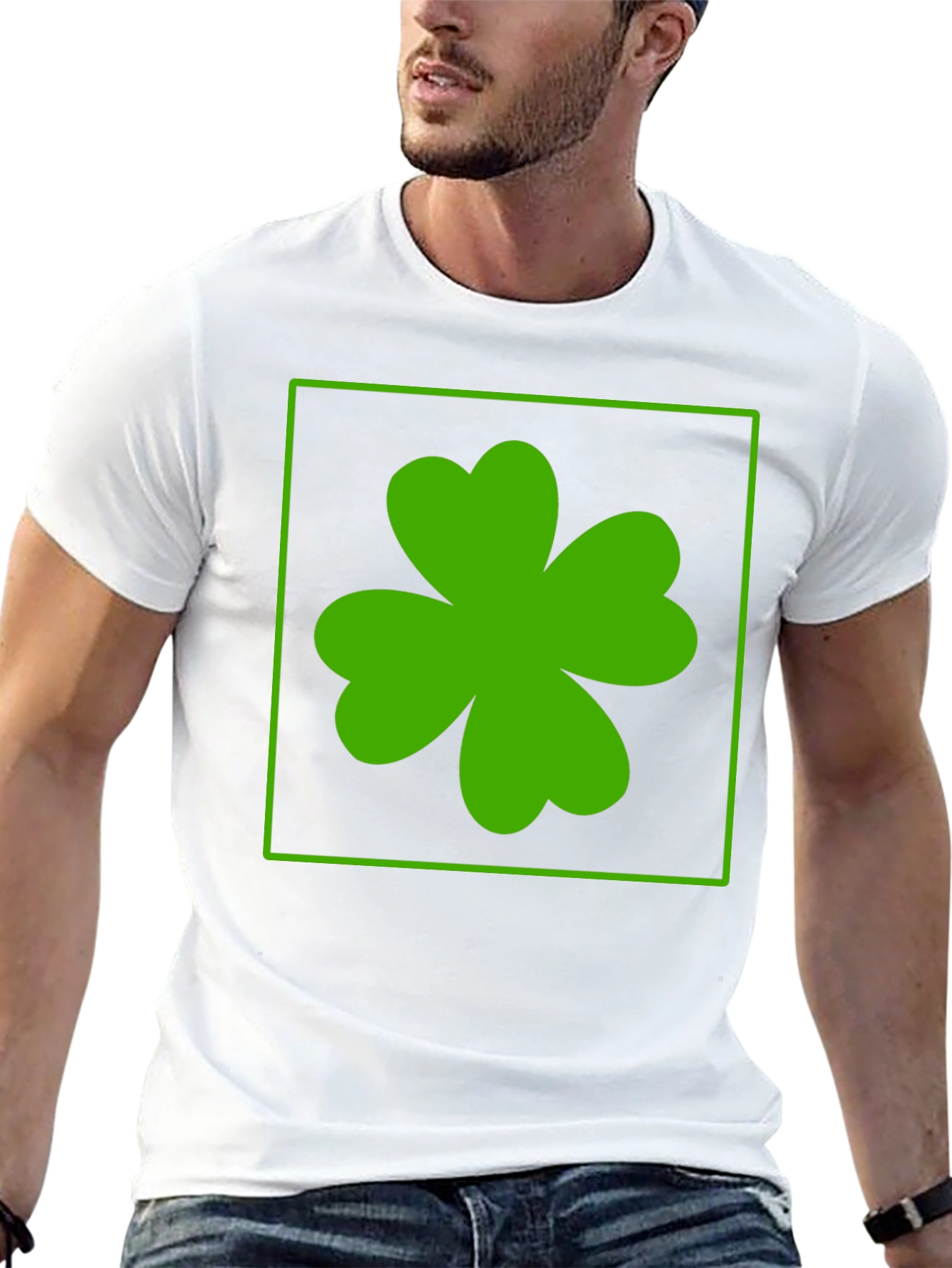 Lucky Clover Tee - Black St. Patricks Day T-Shirt