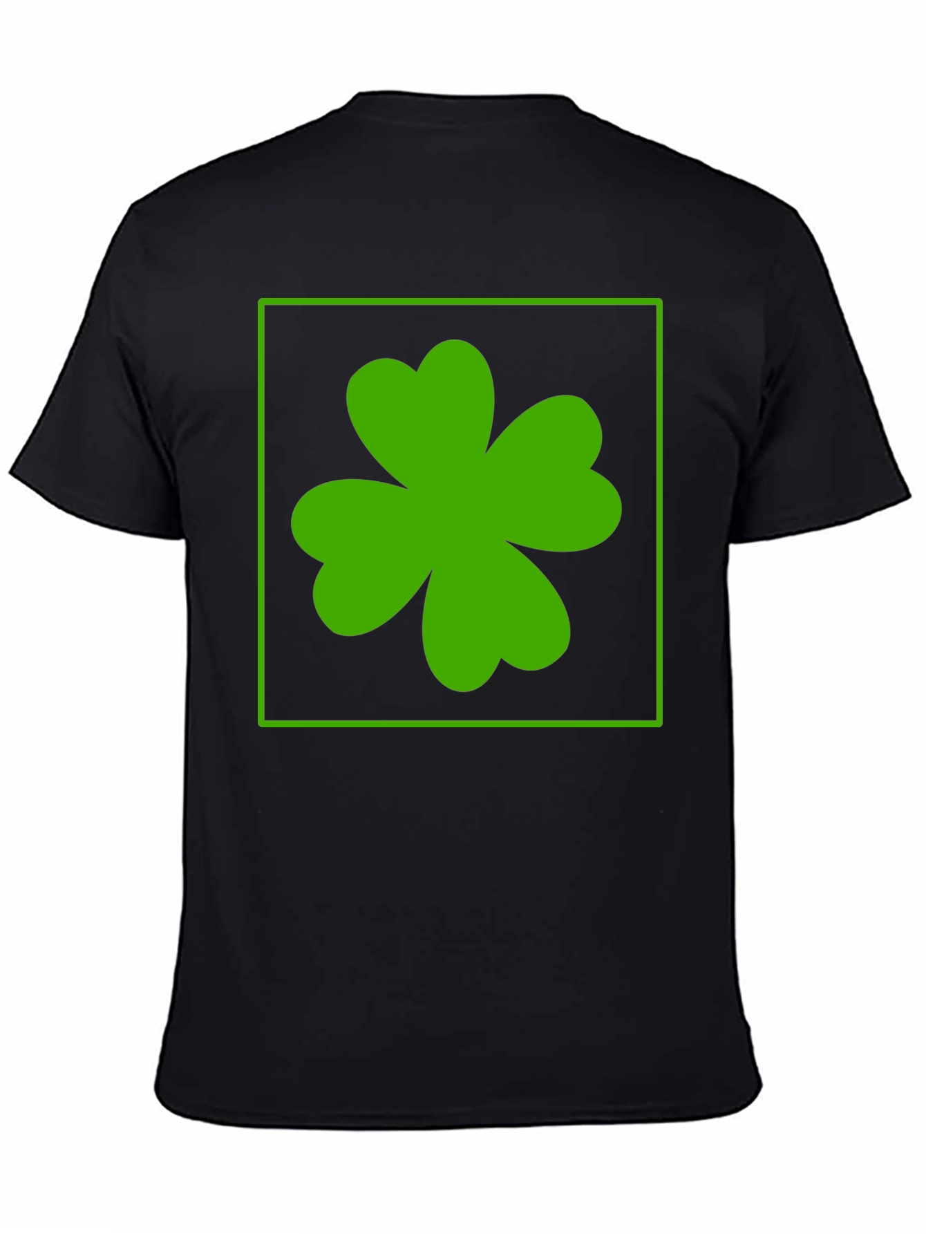 Lucky Clover Tee - Black St. Patricks Day T-Shirt