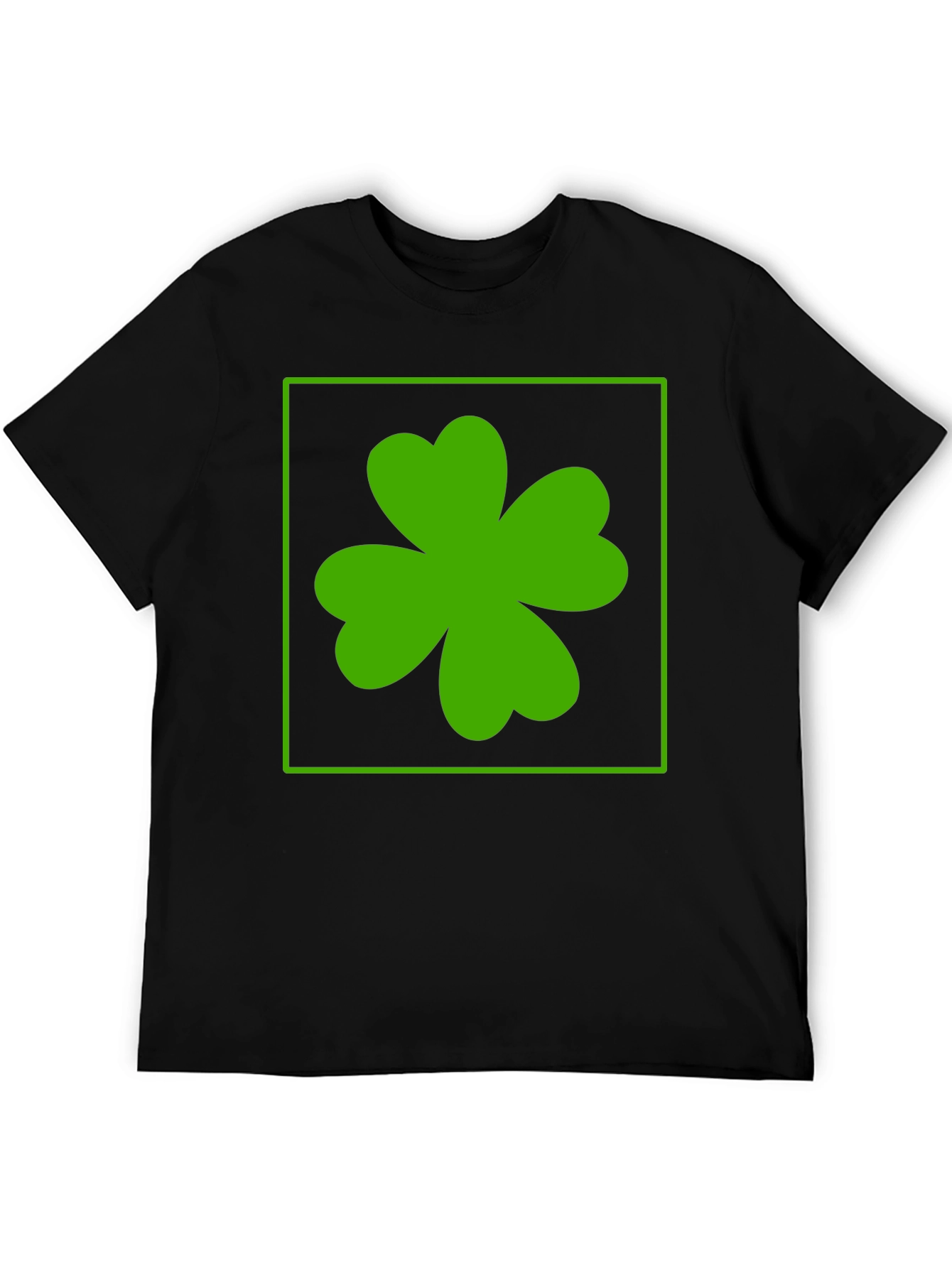 Lucky Clover Tee - Black St. Patricks Day T-Shirt